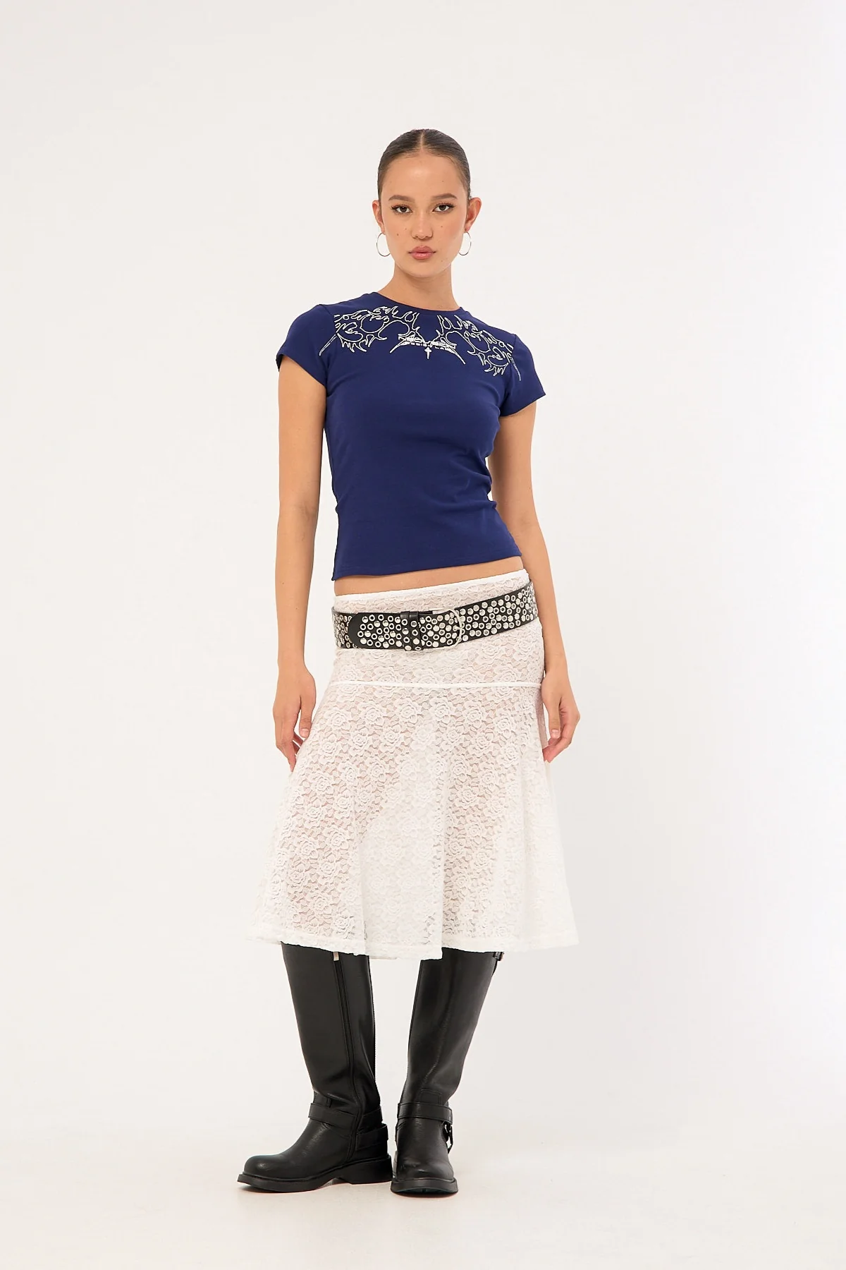 Neovision Ashborne Baby Tee Navy - Image 4