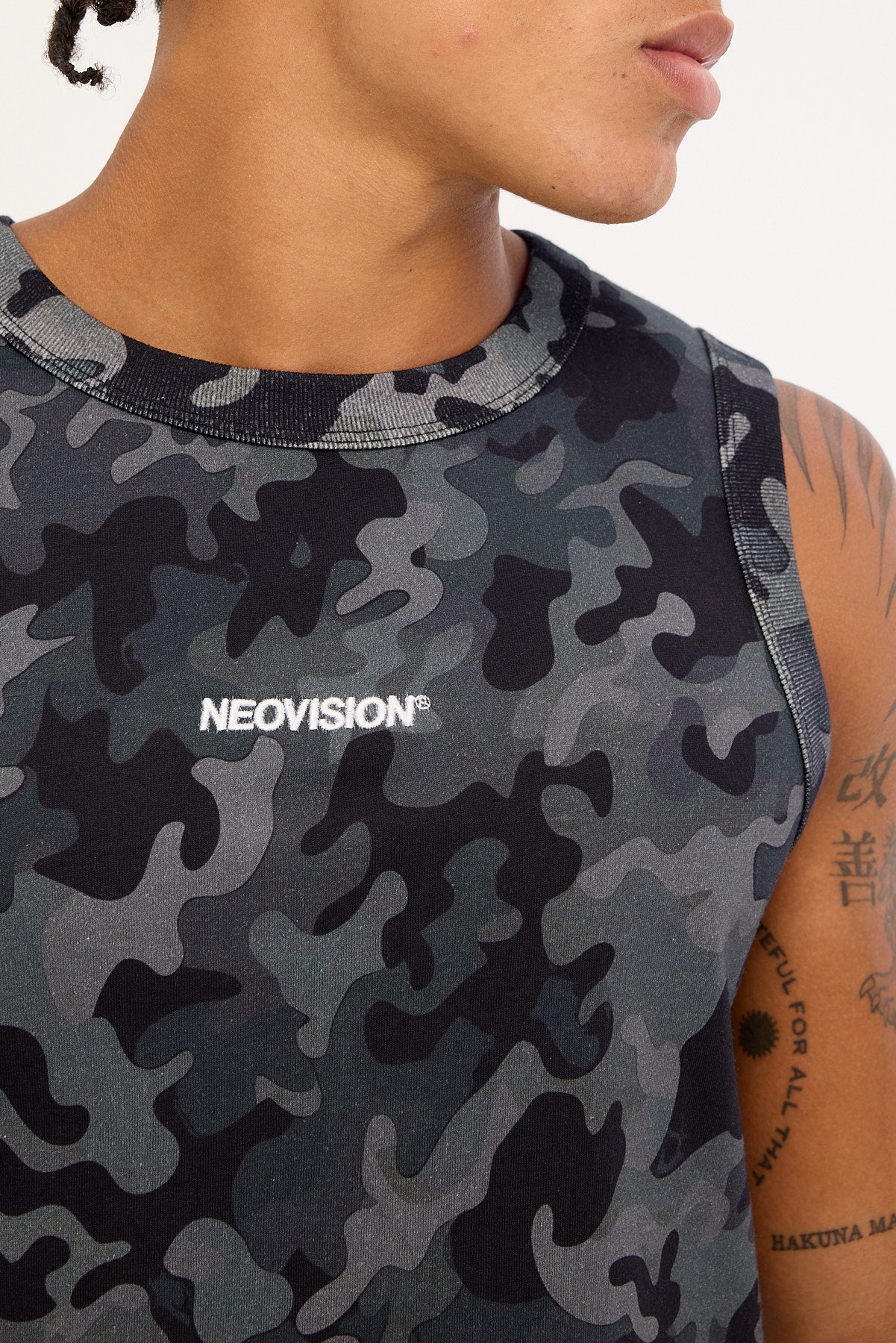 Neovision Ashen Bound High Neck Tank Camo - Image 3