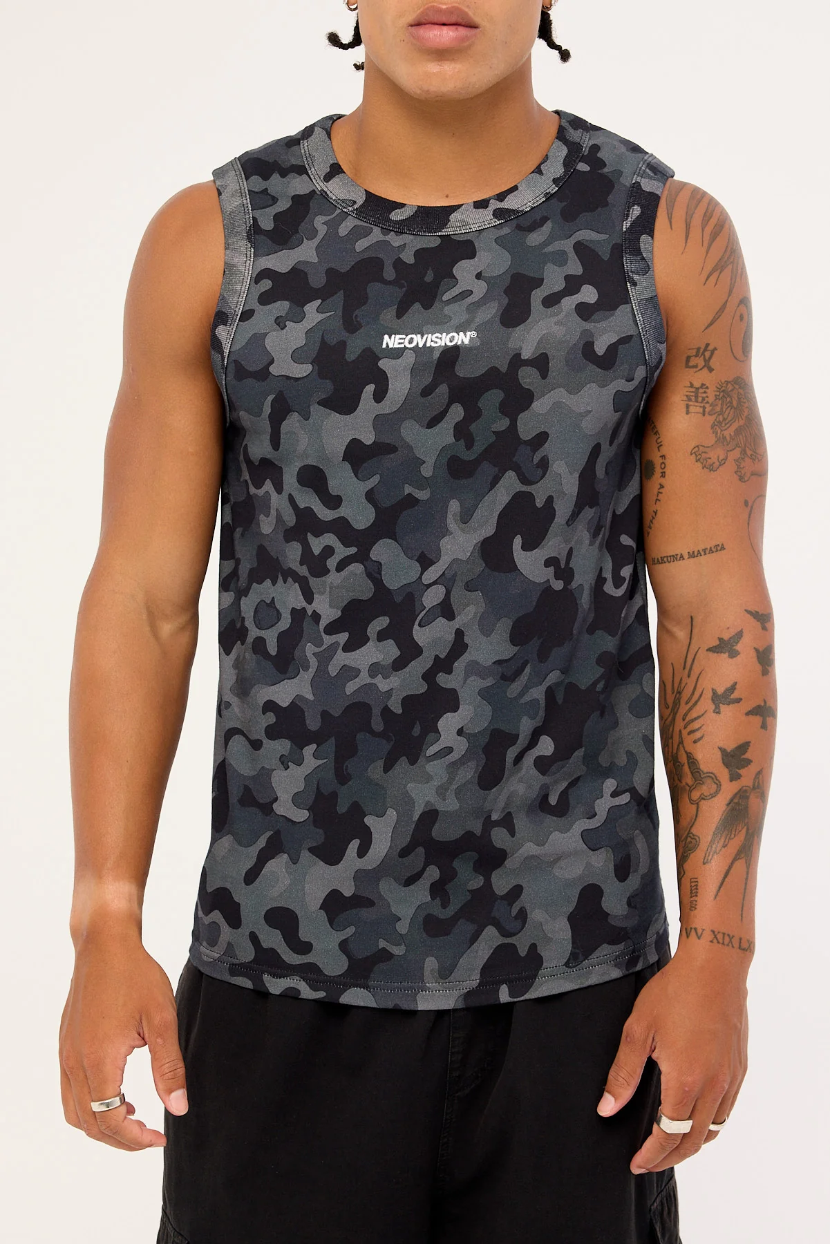 Neovision Ashen Bound High Neck Tank Camo - Image 6