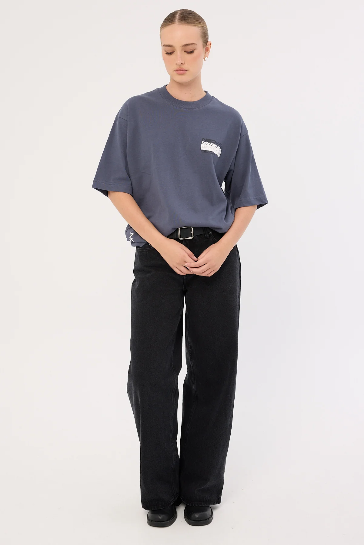 Neovision Backbone Oversize Super Heavy Tee Steel - Image 5