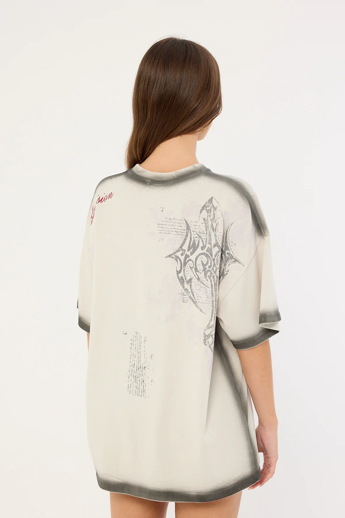 Neovision Banish Heavyweight Relaxed Tee Ice Grey - Image 5