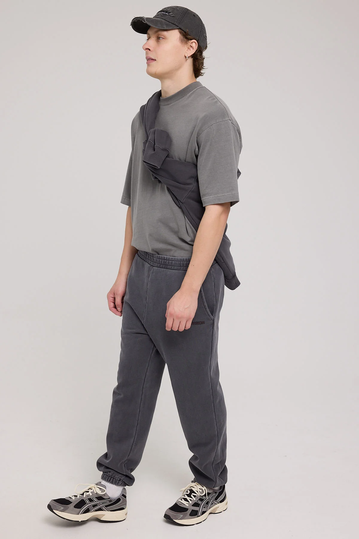 Neovision Base Sweatpants Washed Black - Image 3