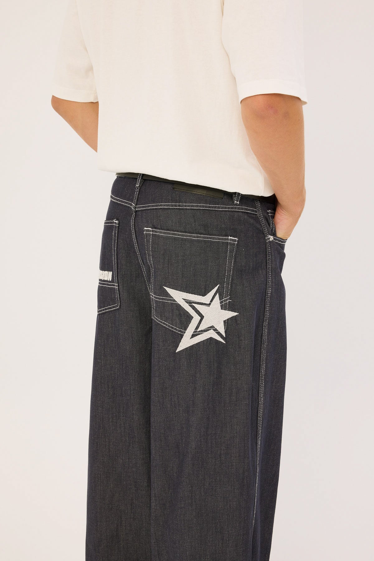 Neovision Behemoth Super Baggy Jean Raw Indigo - Image 10