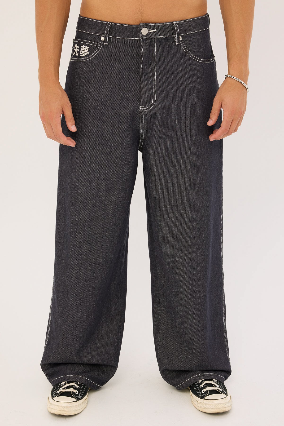 Neovision Behemoth Super Baggy Jean Raw Indigo - Image 11