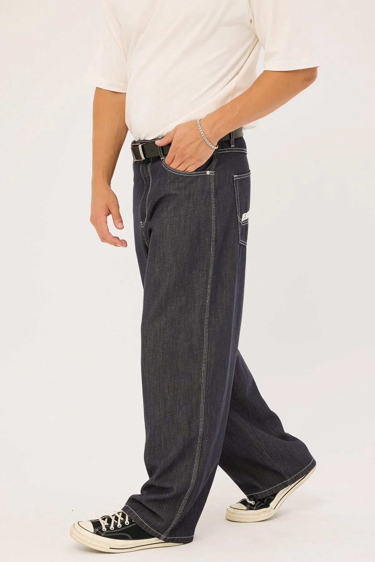 Neovision Behemoth Super Baggy Jean Raw Indigo - Image 7