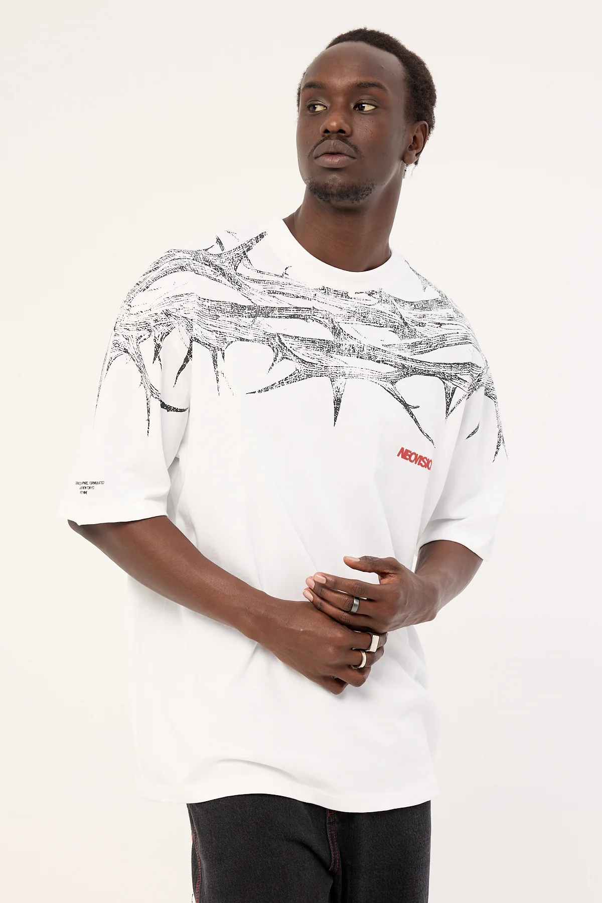 Neovision Blight Oversize Super Heavy Tee White - Image 5