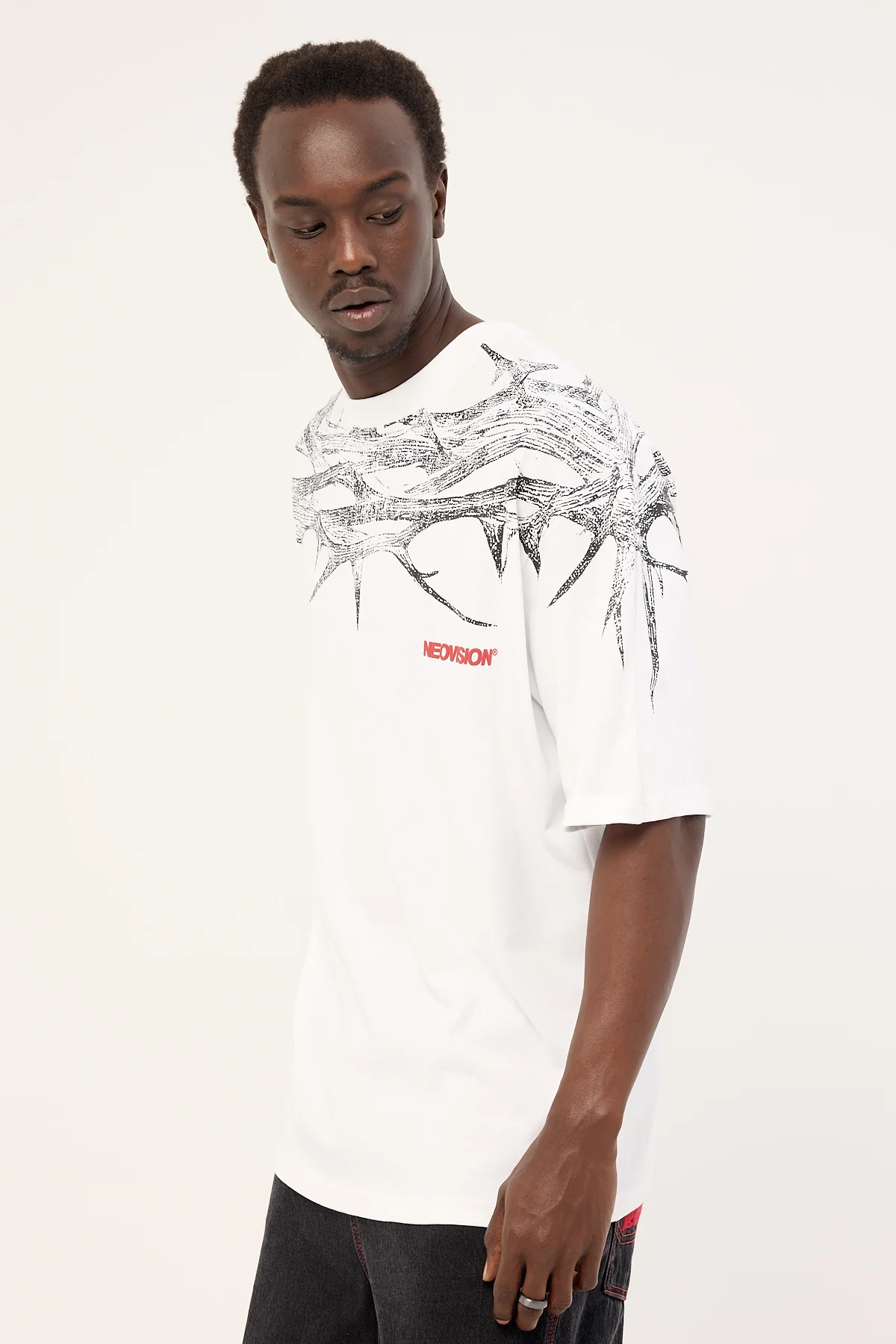 Neovision Blight Oversize Super Heavy Tee White - Image 6