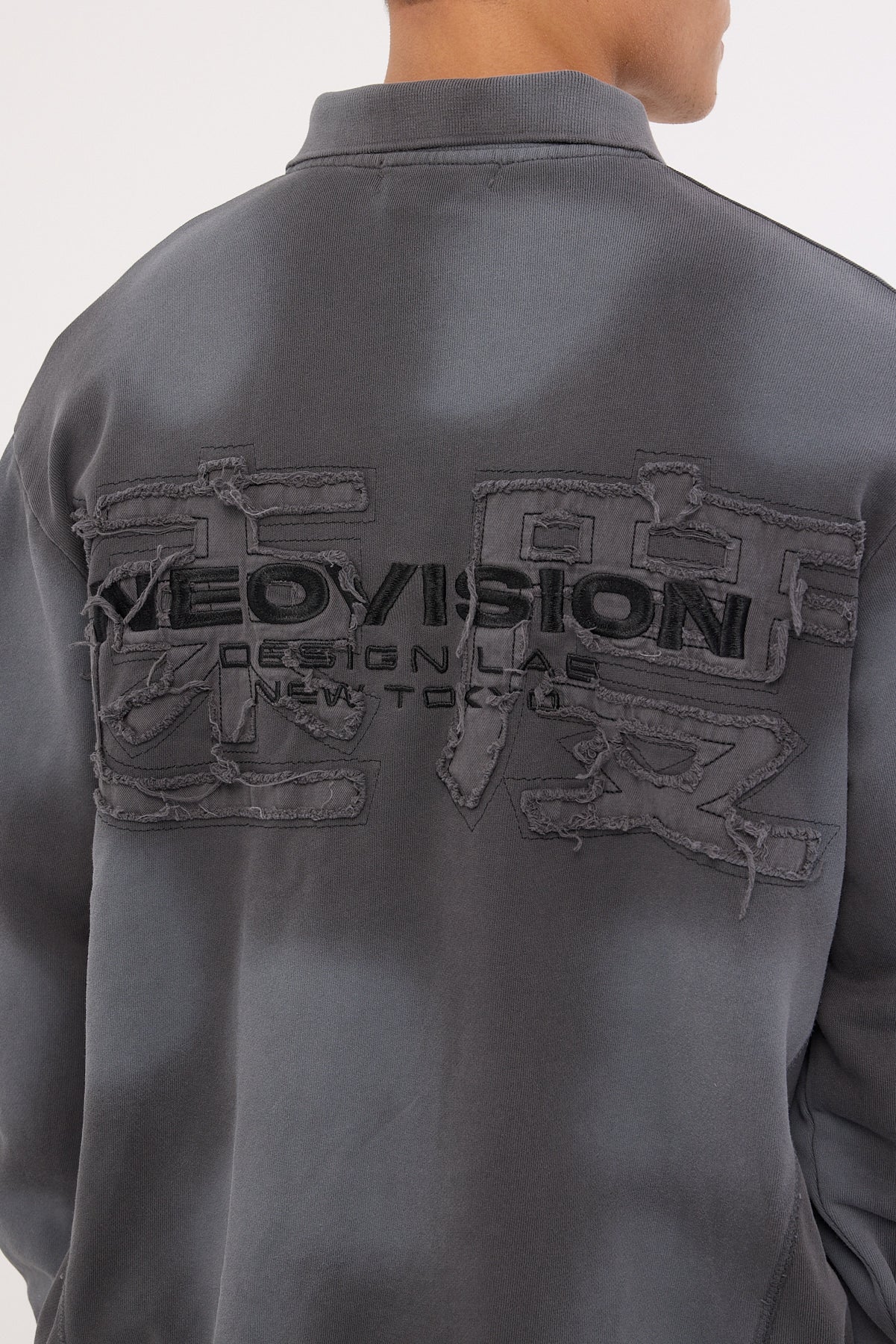 Neovision Blitz Rugby Shirt Sunfade Black - Image 6