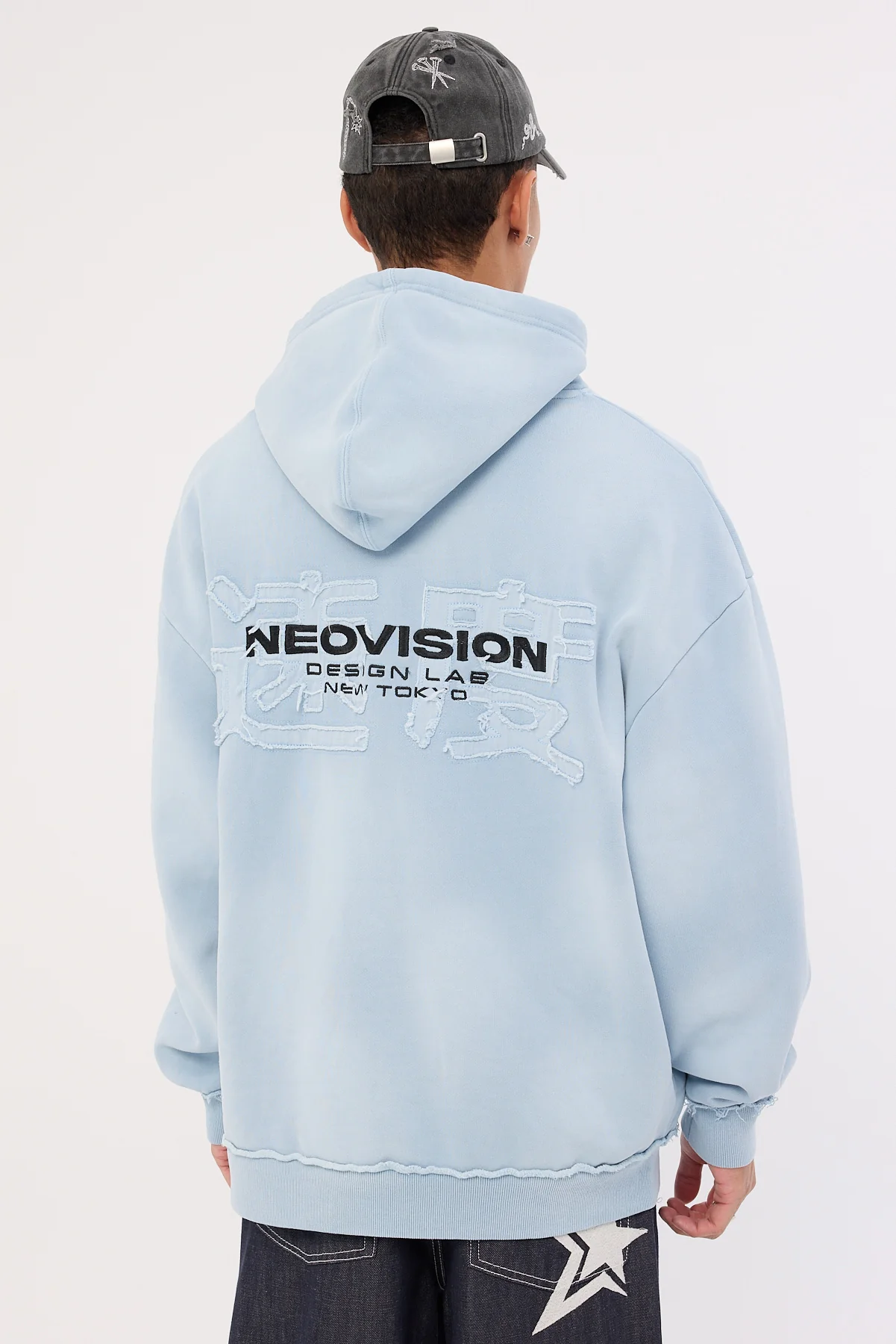 Neovision Blitz Street Hoodie Sunfade Light Blue