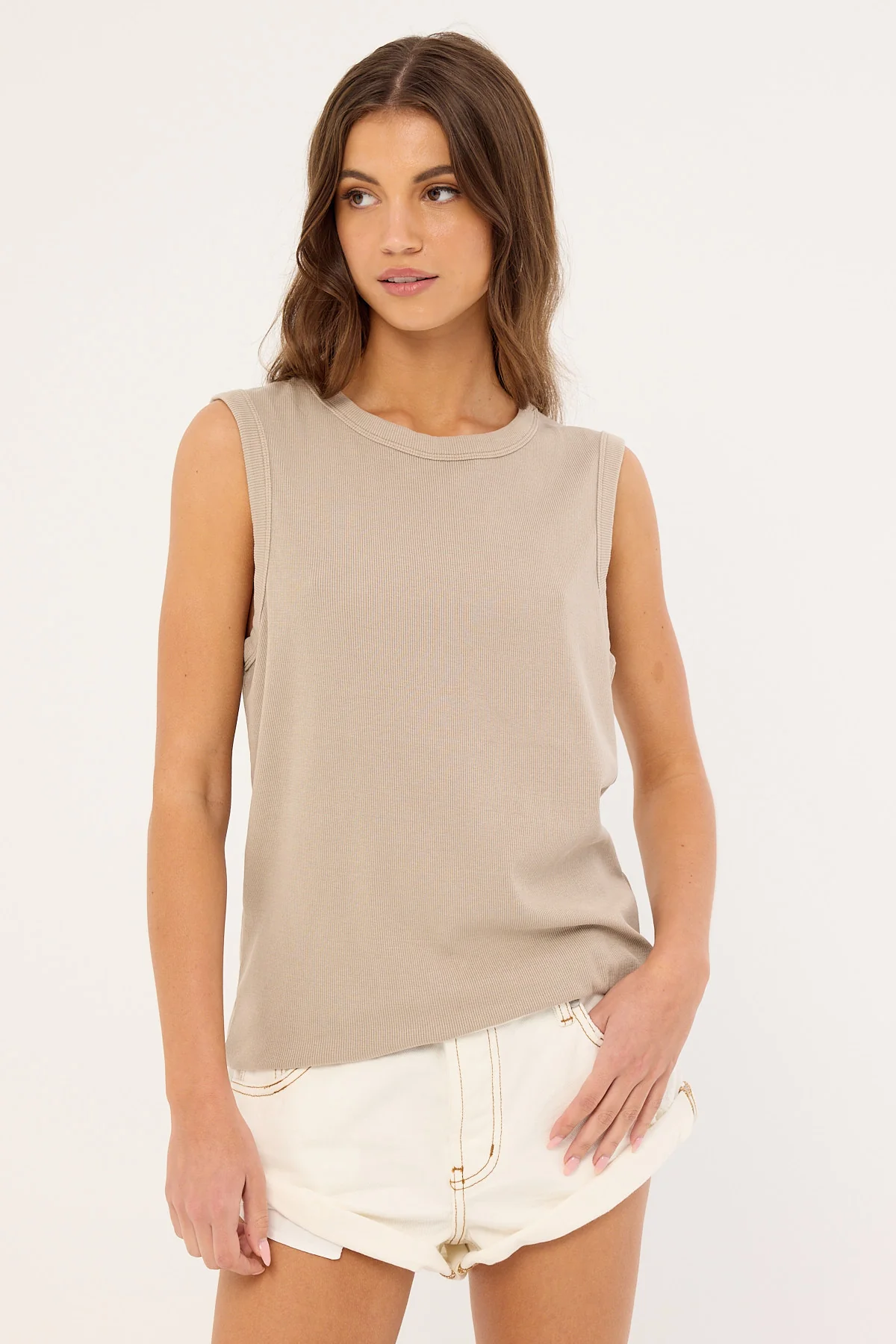 Neovision Bound High Neck Tank Washed Granite - Image 8