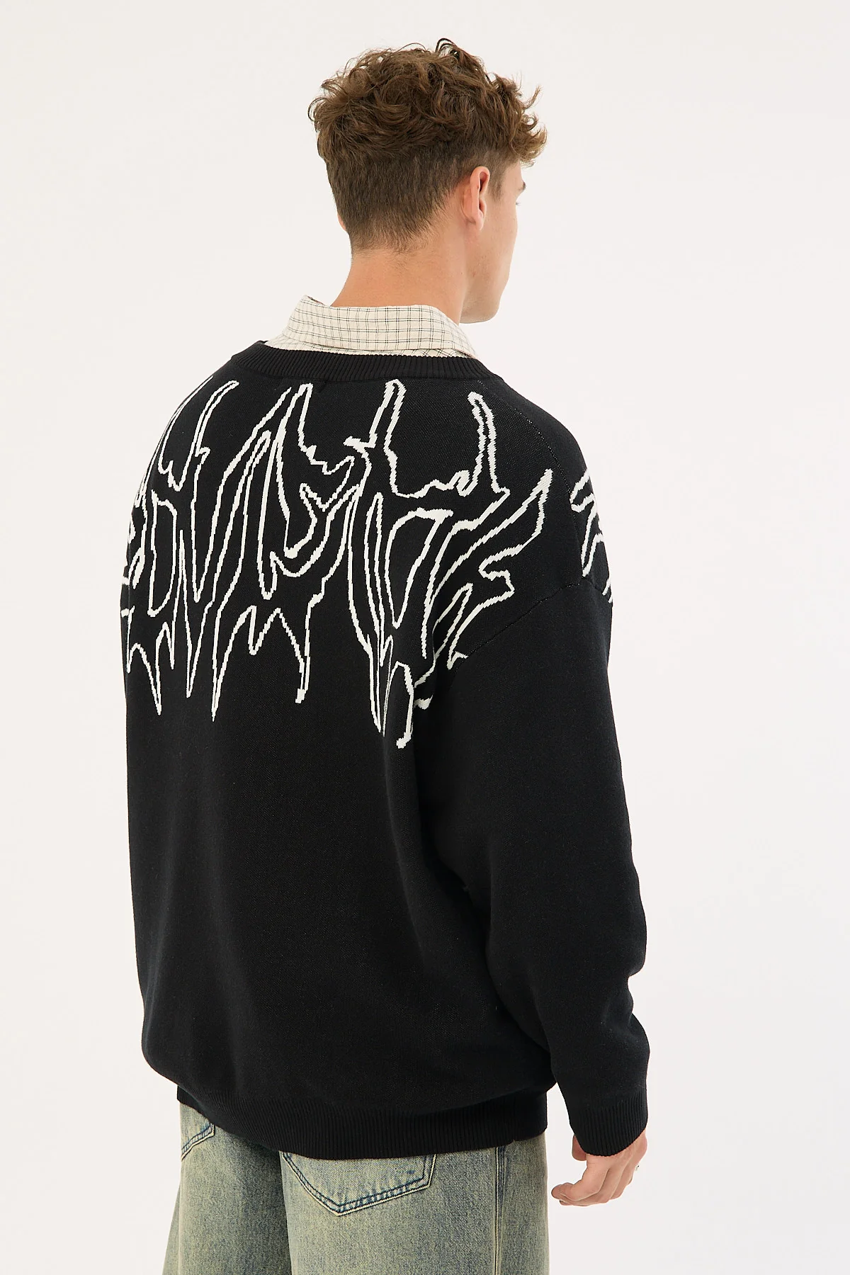 Neovision Brutal Knit Sweater Black - Image 5