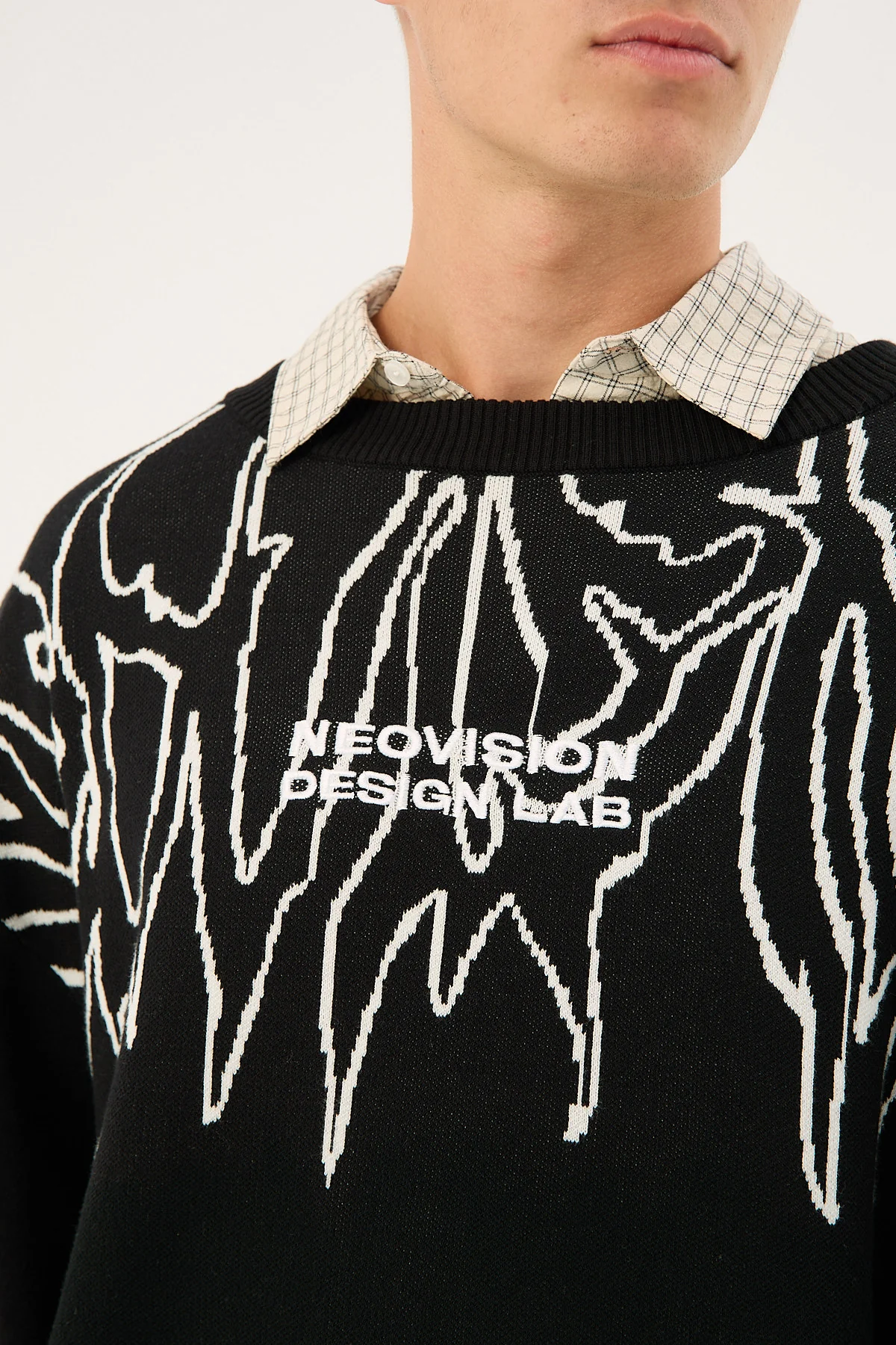 Neovision Brutal Knit Sweater Black - Image 6