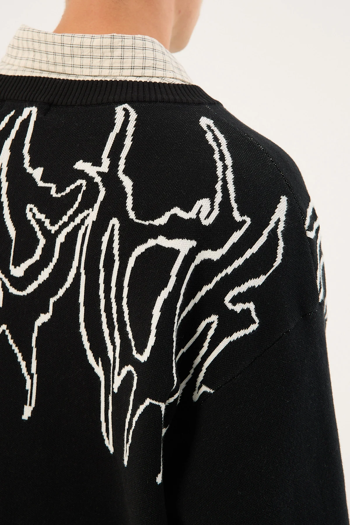 Neovision Brutal Knit Sweater Black - Image 7