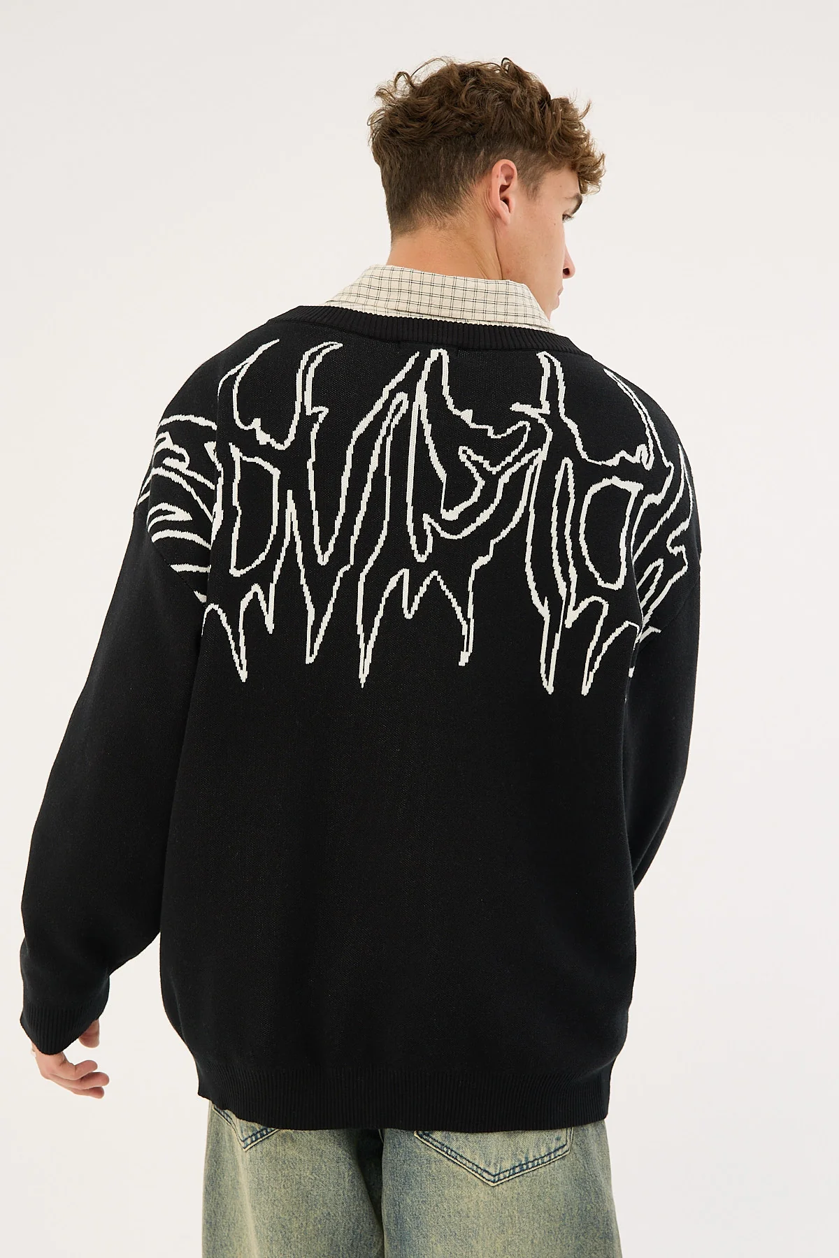 Neovision Brutal Knit Sweater Black - Image 8