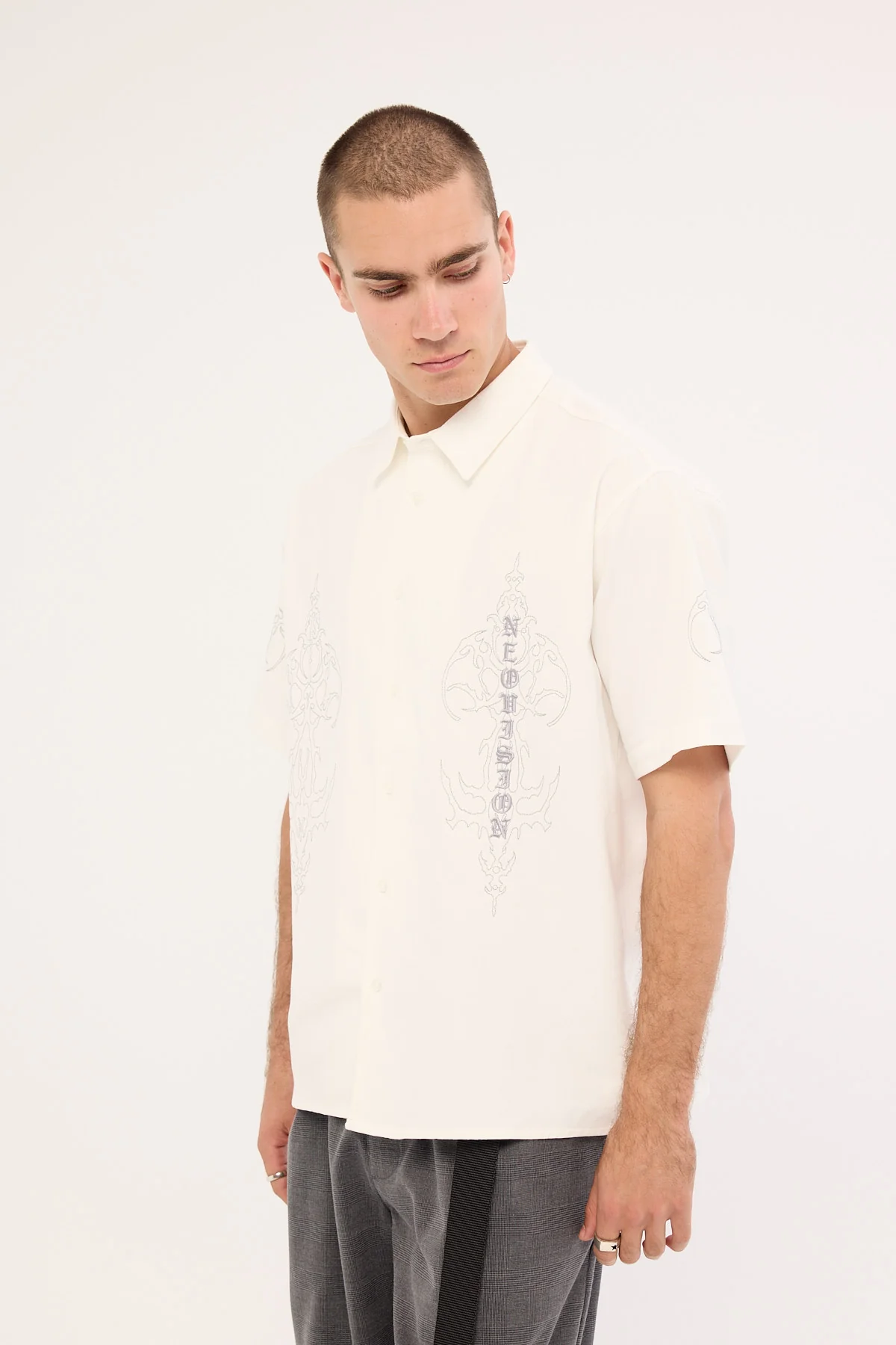 Neovision Brute Oversize Shirt White - Image 5