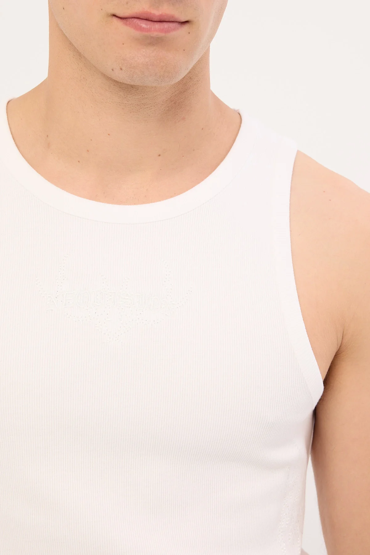Neovision Brute Restricted Singlet Tank White - Image 4