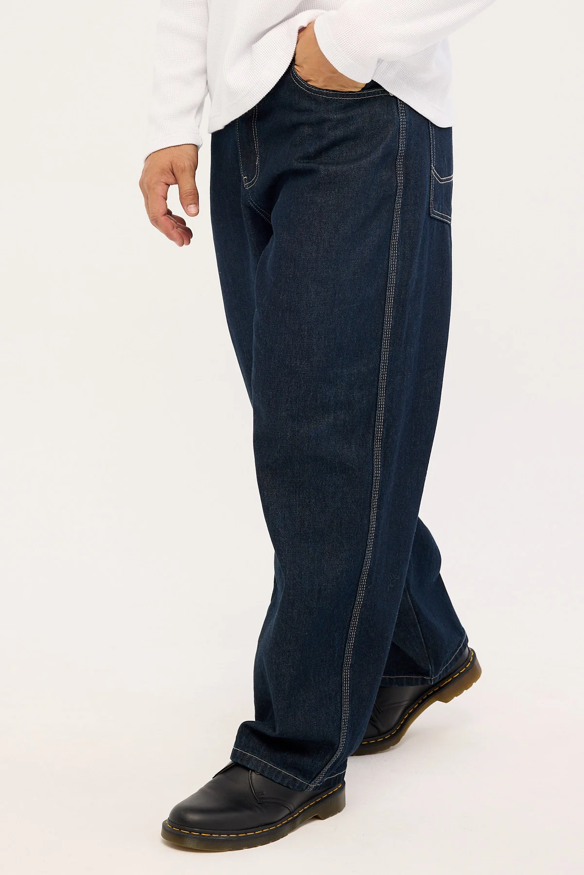 Neovision Cast Titan Baggy Jean Raw Indigo - Image 3
