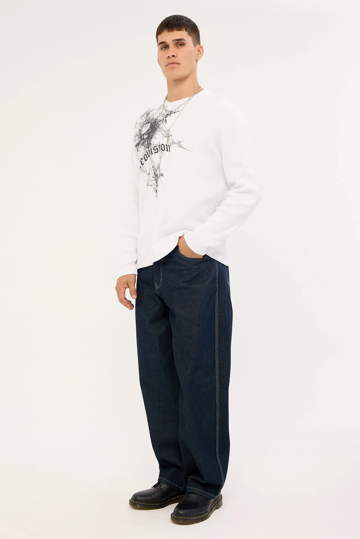 Neovision Cast Titan Baggy Jean Raw Indigo - Image 4