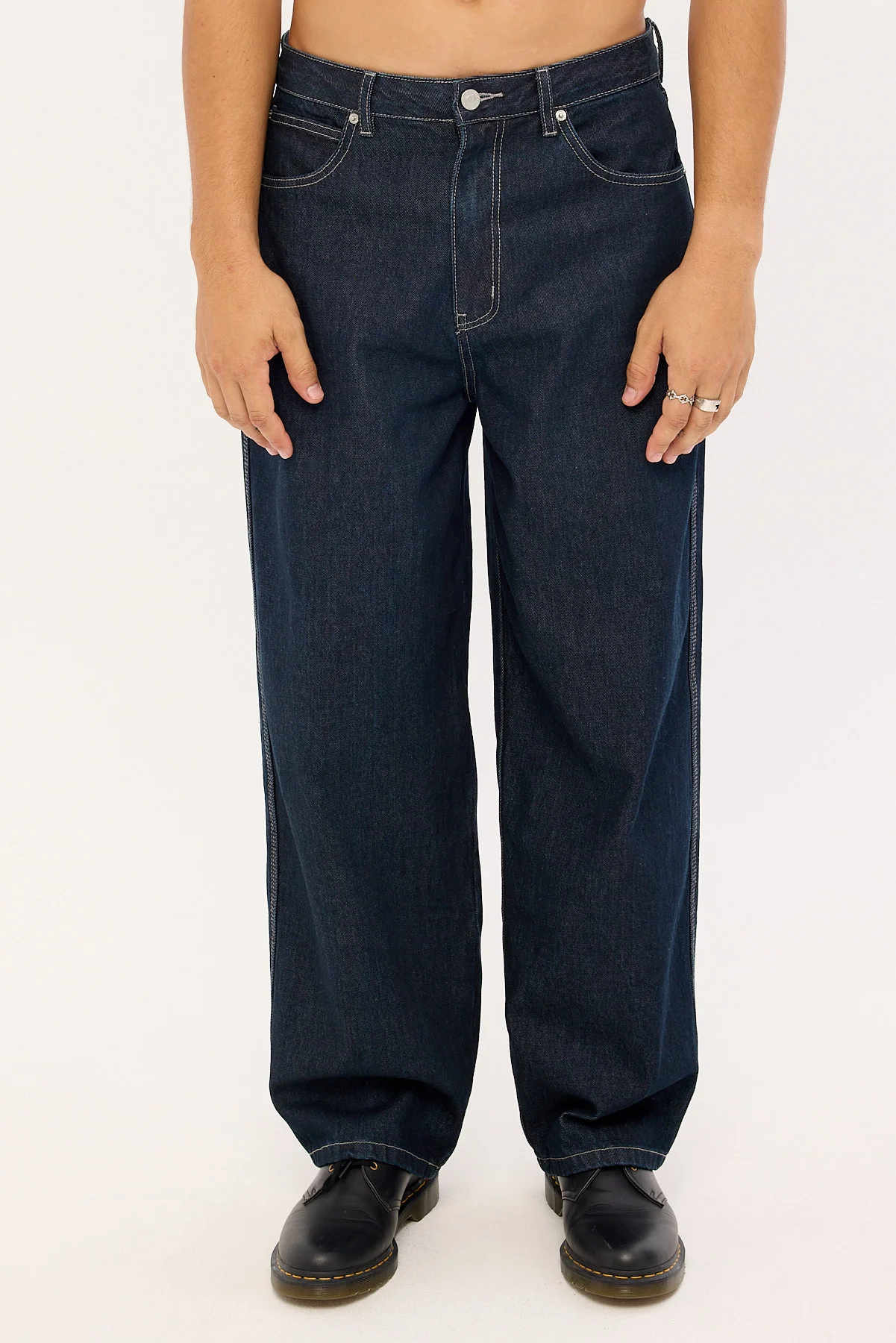 Neovision Cast Titan Baggy Jean Raw Indigo - Image 7