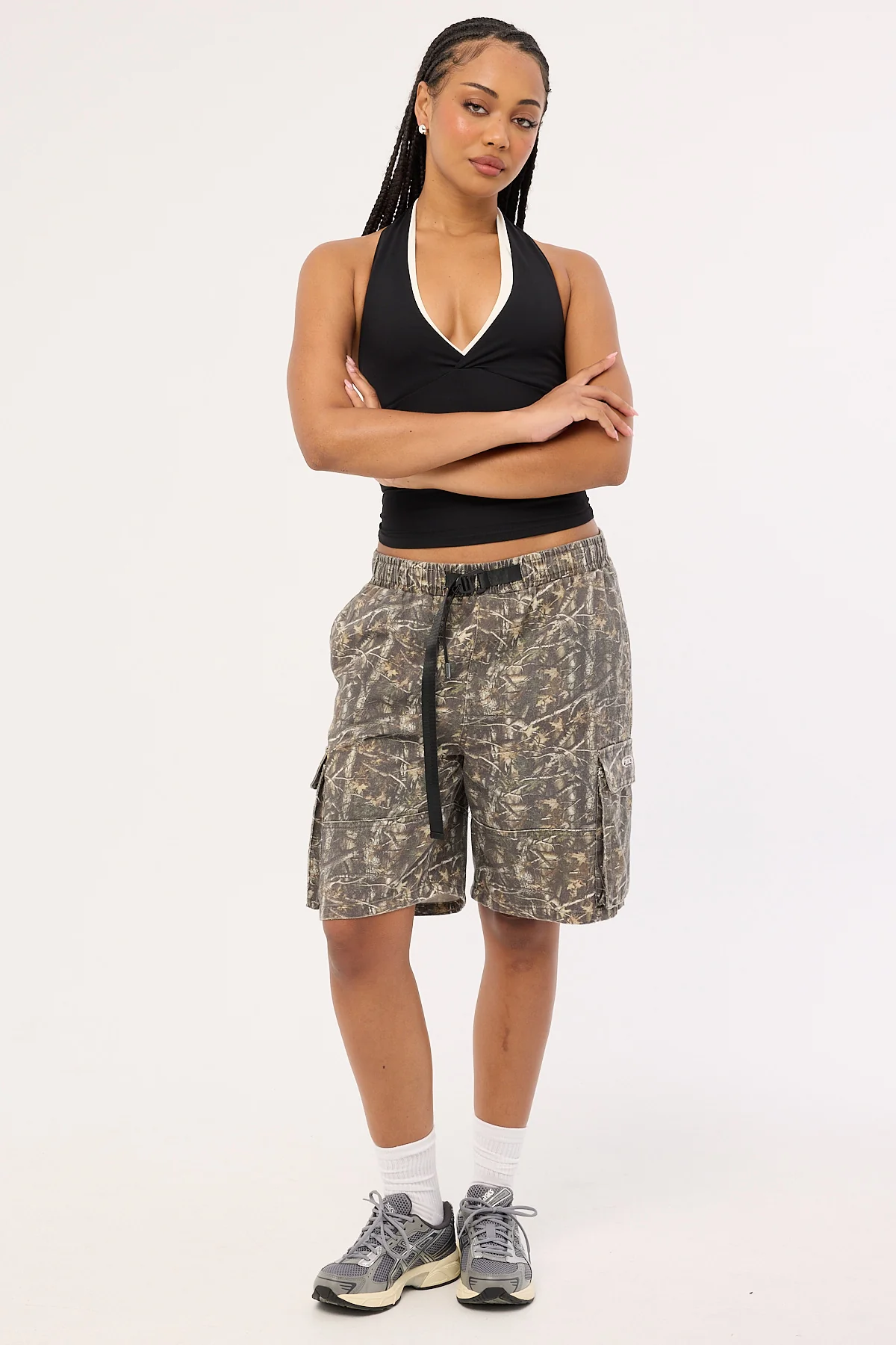 Neovision Cena Elastic Waist Cargo Short Camo - Image 10