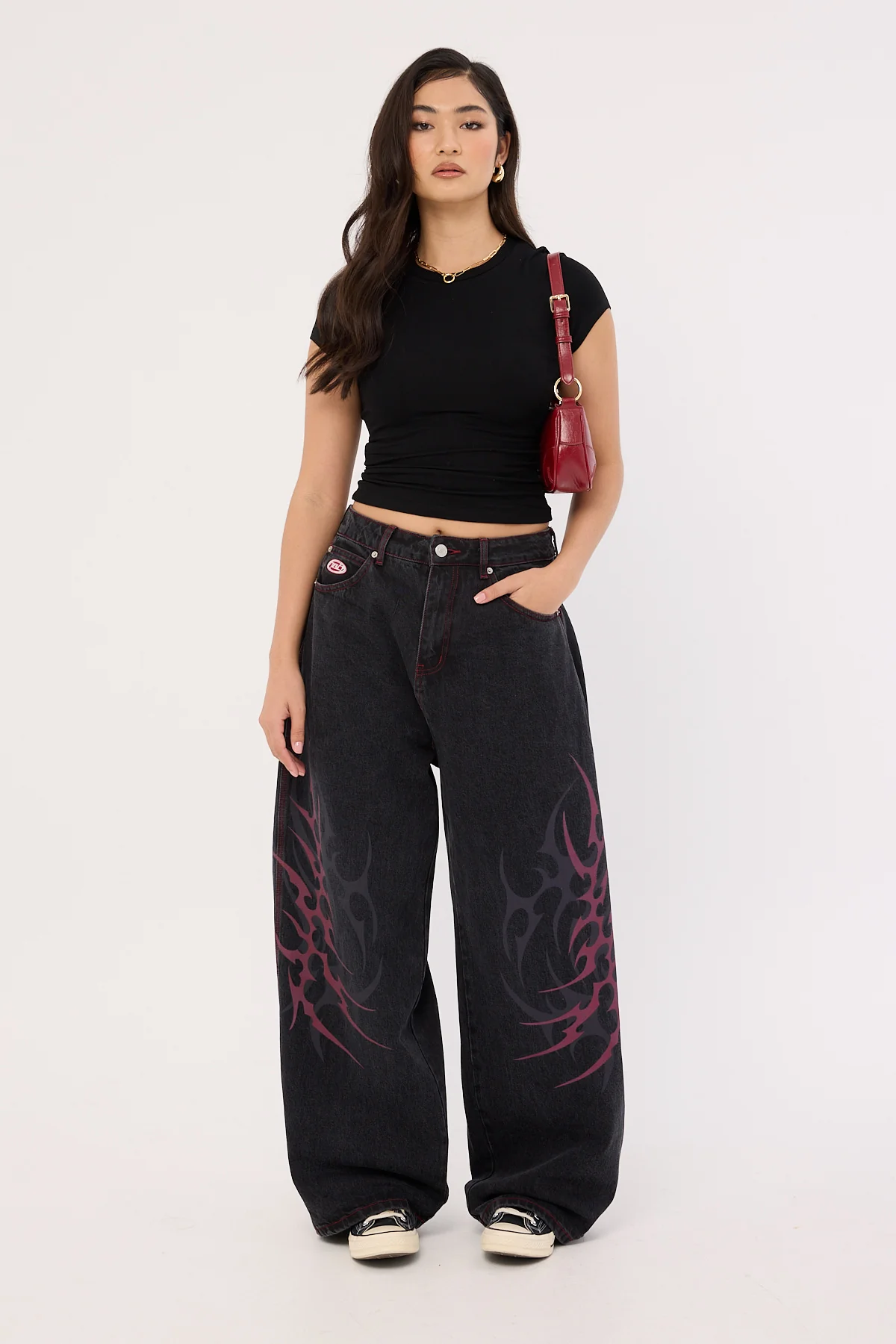 Neovision Chasm Goliath Extreme Baggy Jean Black - Image 10