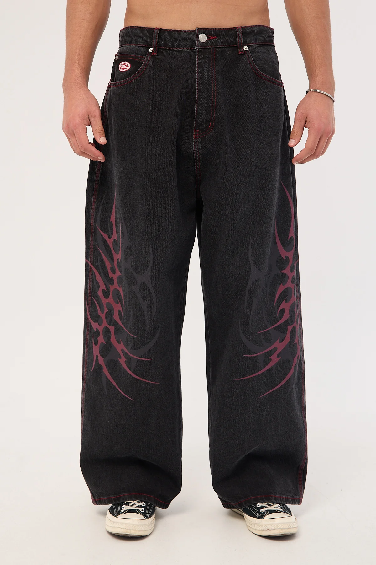 Neovision Chasm Goliath Extreme Baggy Jean Black - Image 11
