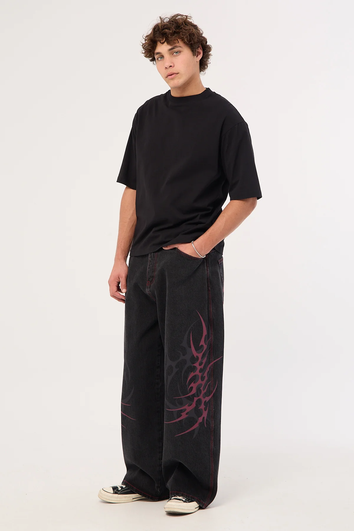 Neovision Chasm Goliath Extreme Baggy Jean Black - Image 3
