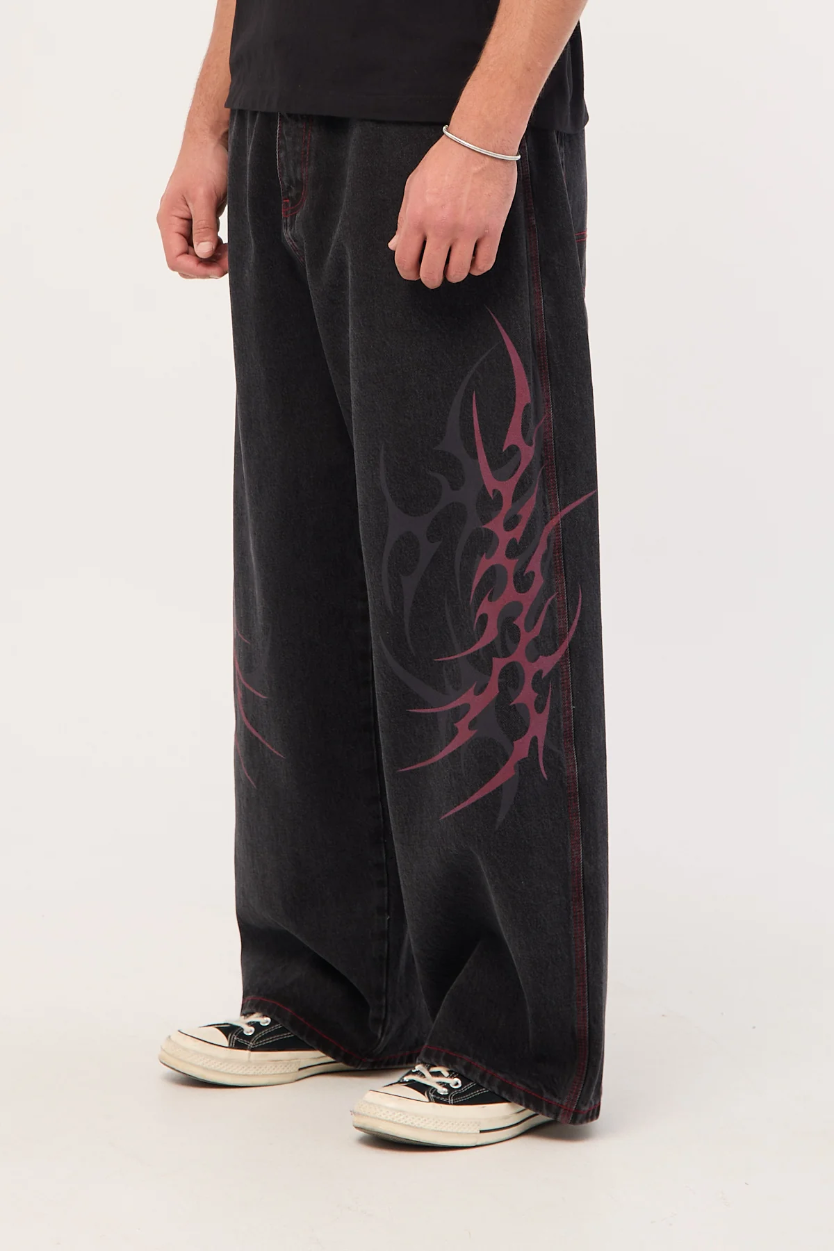 Neovision Chasm Goliath Extreme Baggy Jean Black - Image 4