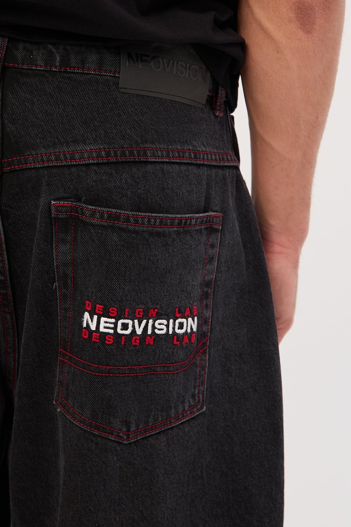 Neovision Chasm Goliath Extreme Baggy Jean Black - Image 6