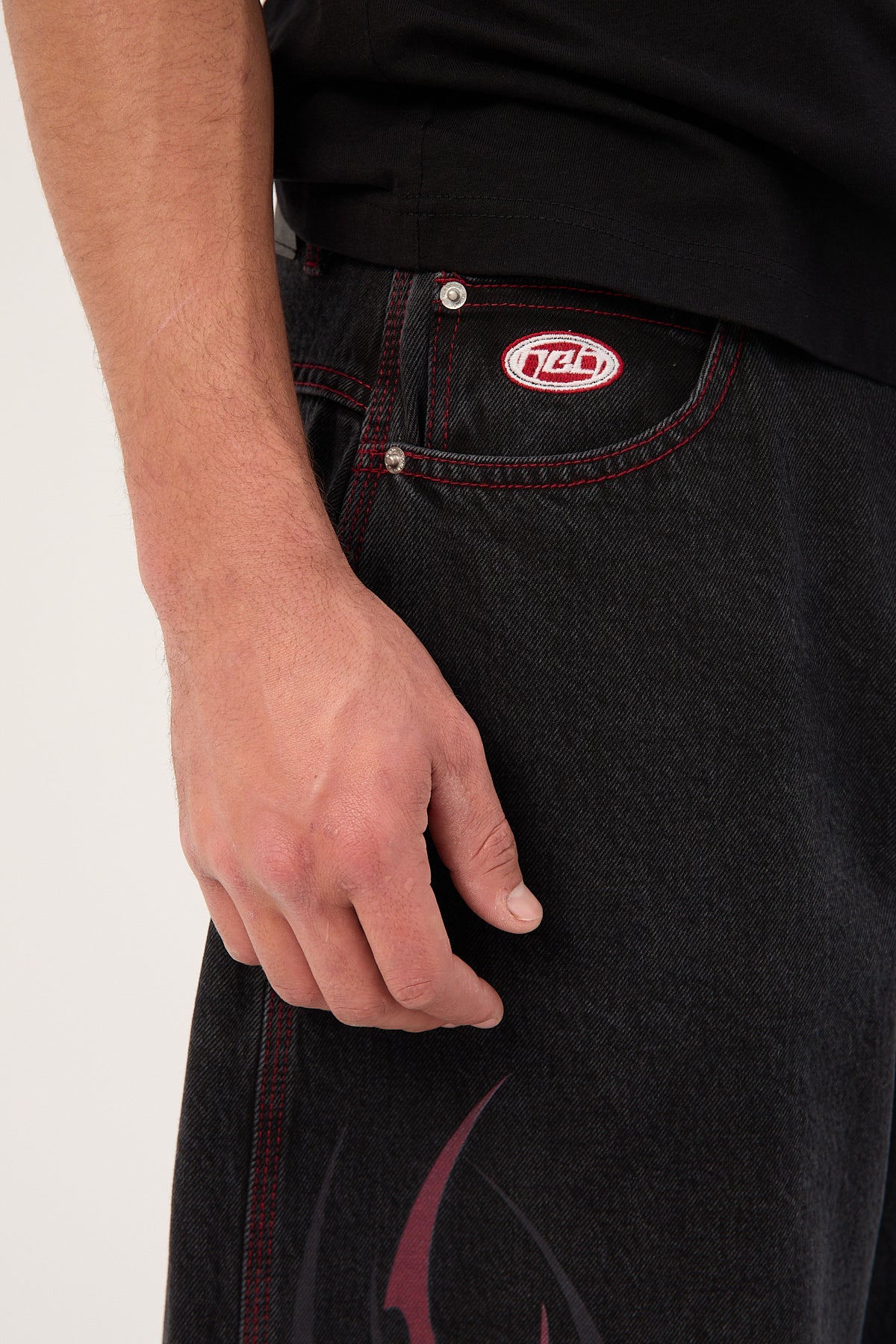 Neovision Chasm Goliath Extreme Baggy Jean Black - Image 8