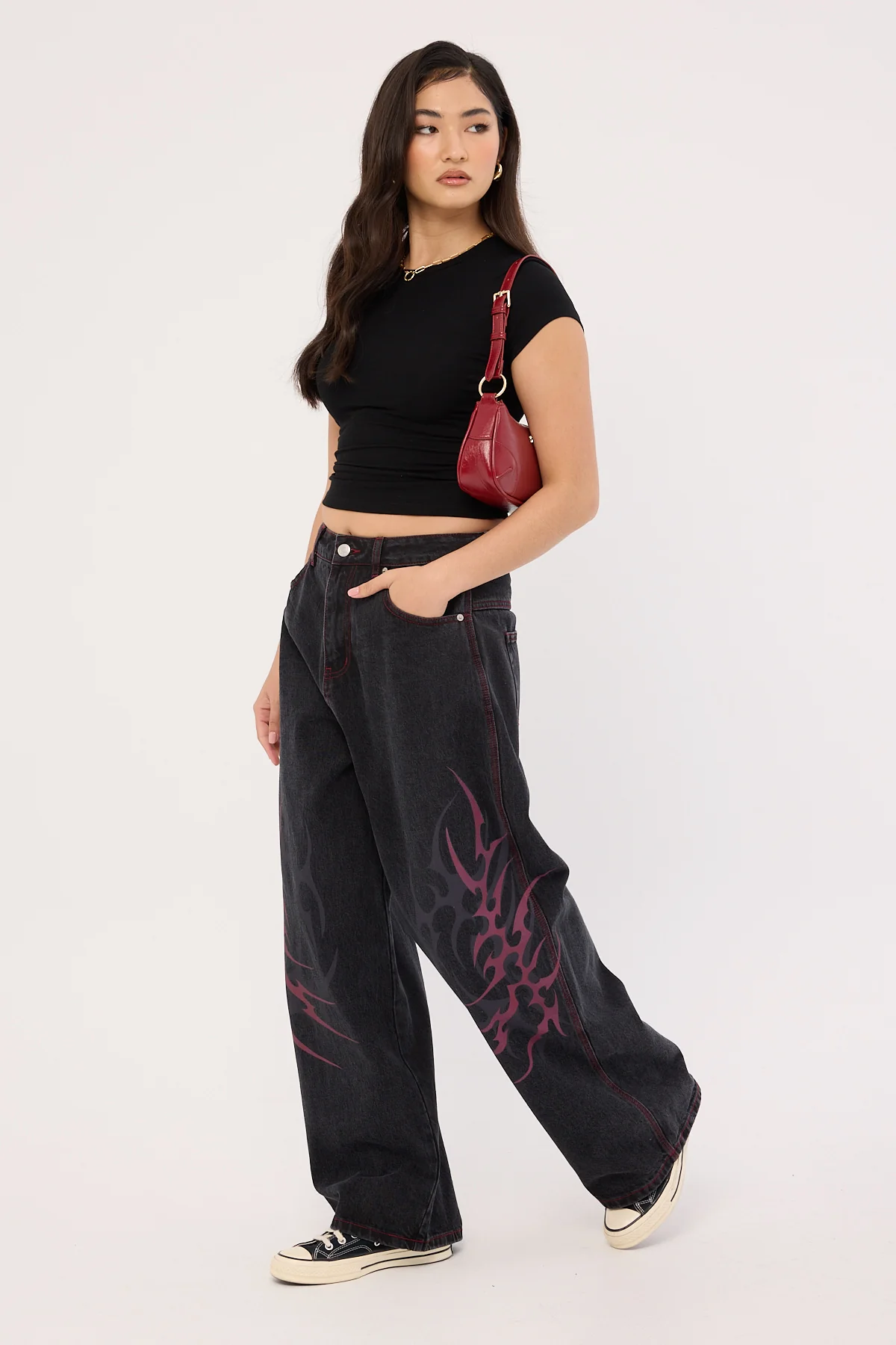 Neovision Chasm Goliath Extreme Baggy Jean Black - Image 9