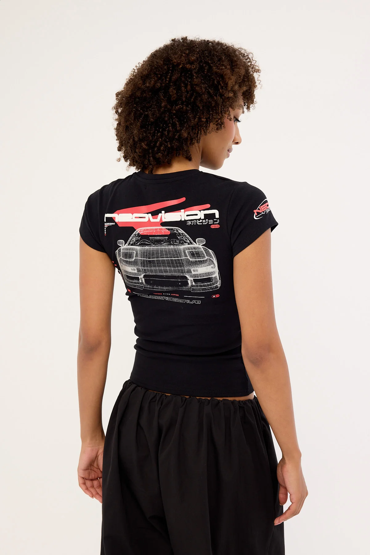 Neovision Chassis Baby Tee Black - Image 6