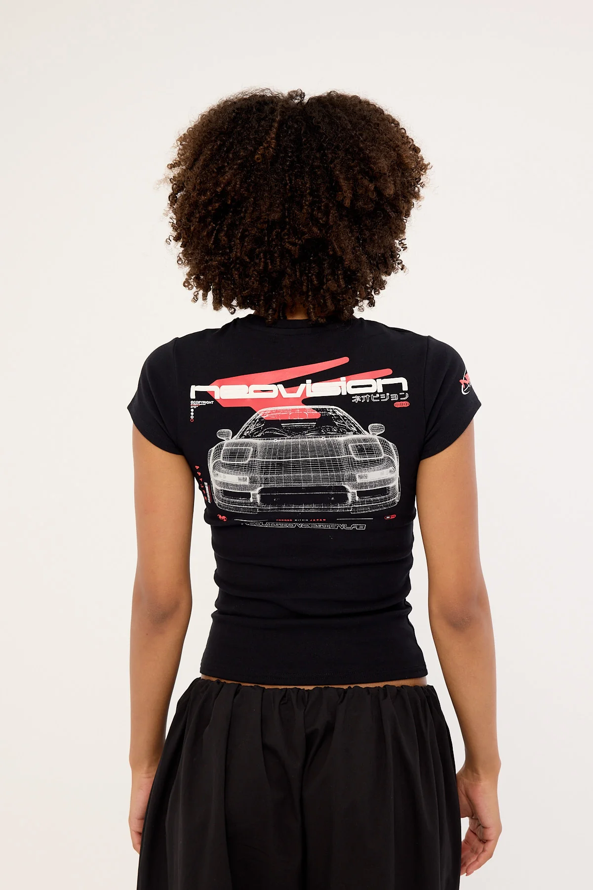 Neovision Chassis Baby Tee Black - Image 7
