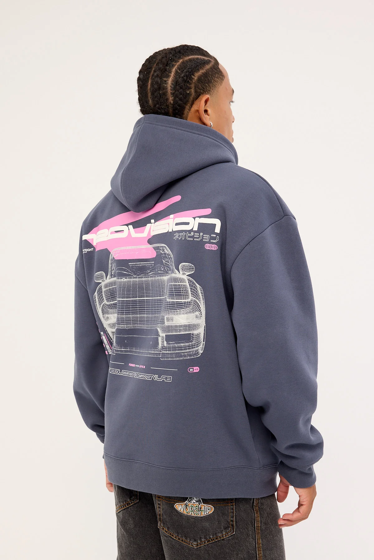 Neovision Chassis Street Hoodie Steel - Image 6