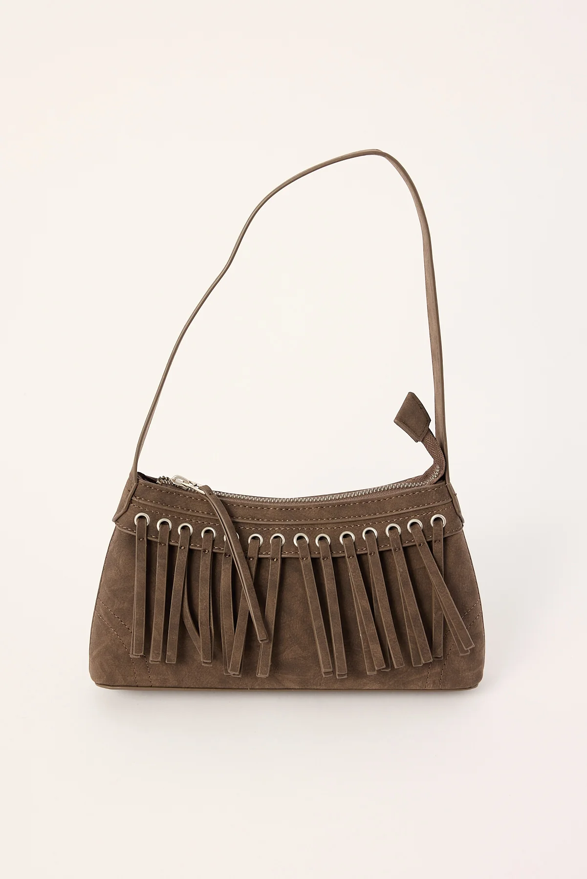 Neovision Cinder Fringe Shoulder Bag Brown - Image 3