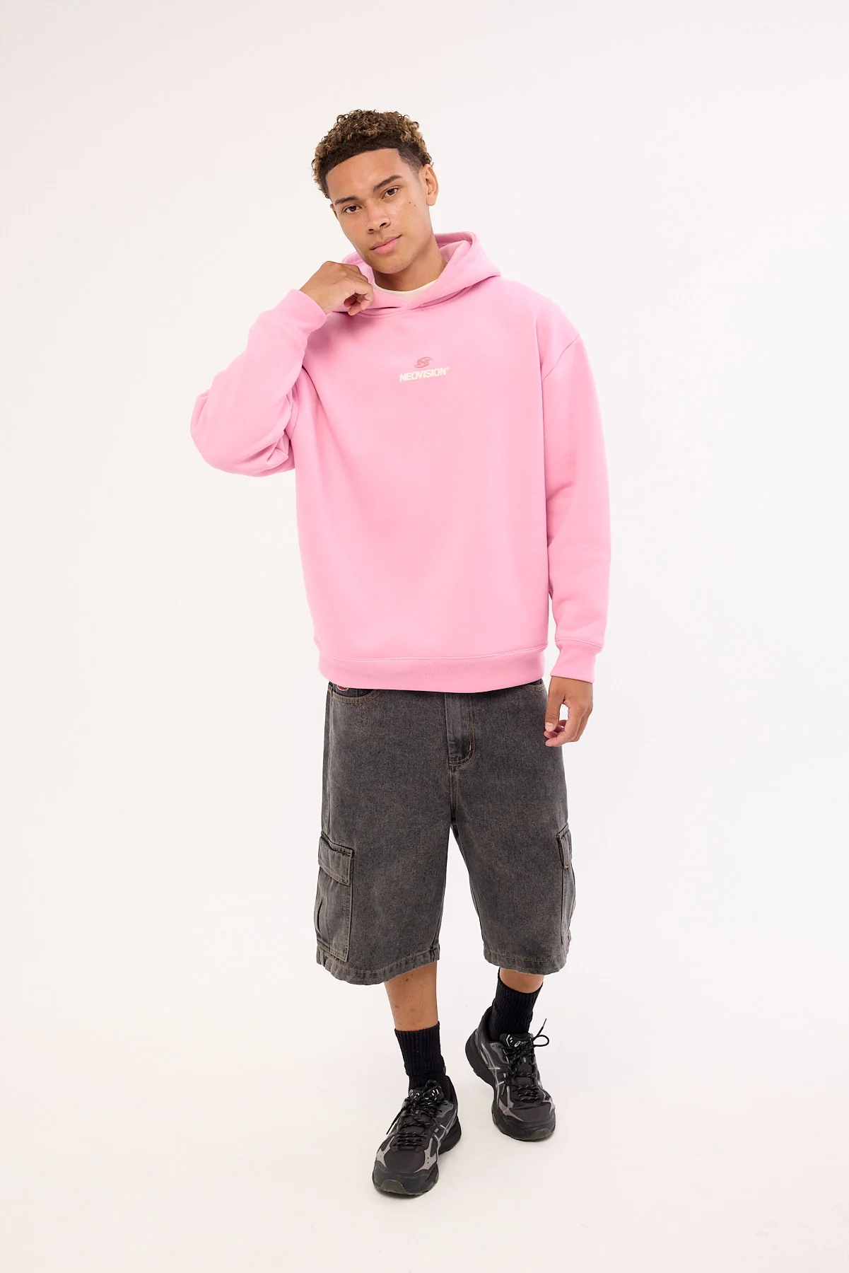 Neovision Cinder Street Hoodie Pink - Image 2