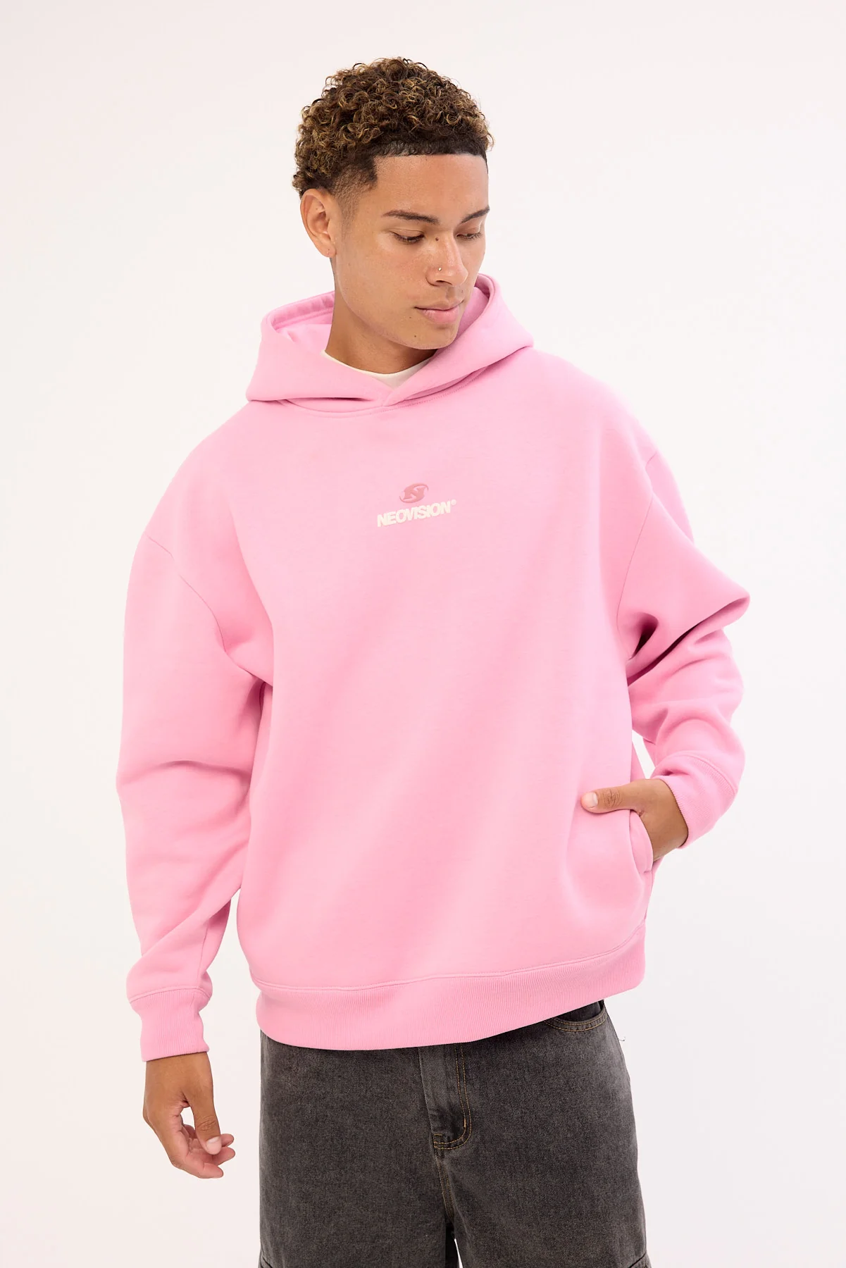 Neovision Cinder Street Hoodie Pink - Image 3