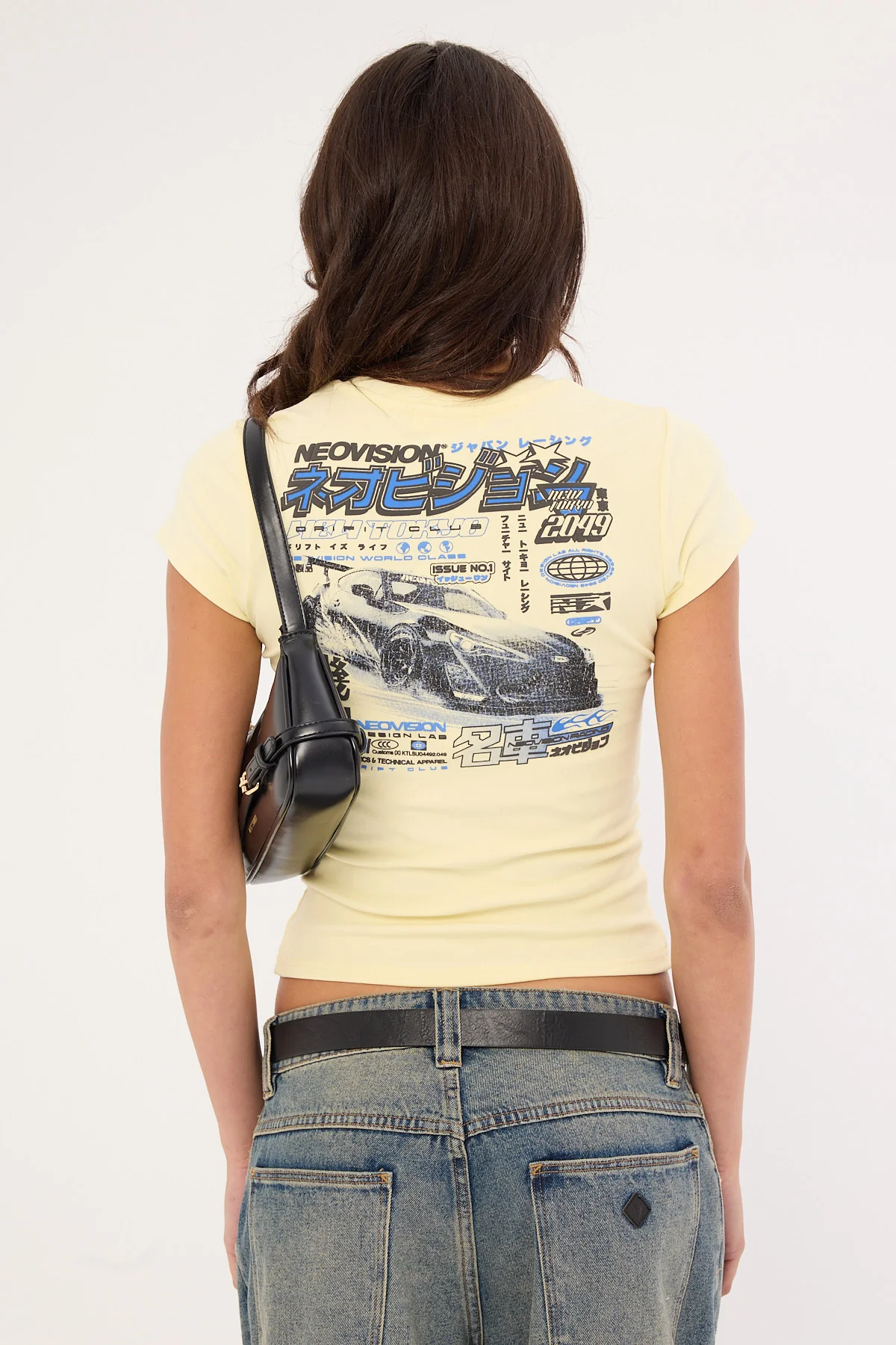Neovision Clutch Baby Tee Yellow - Image 6