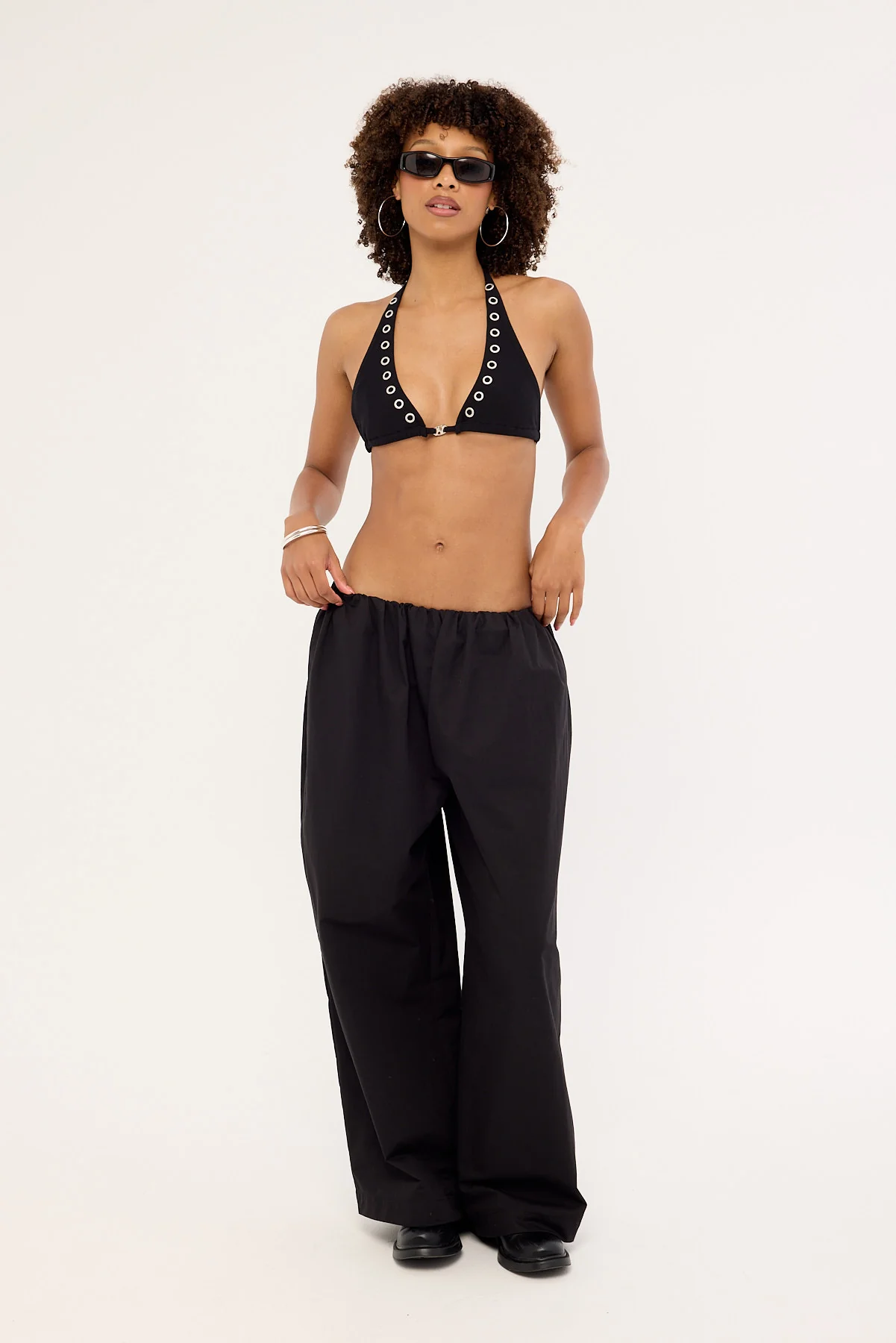 Neovision Coil Eyelet Bralette Black - Image 2