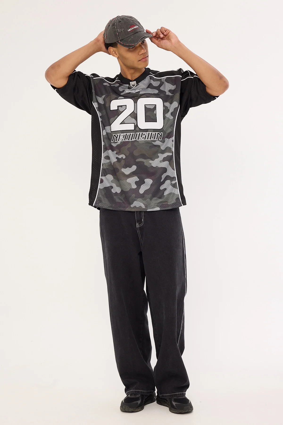 Neovision Commando V Neck Jersey Camo - Image 3