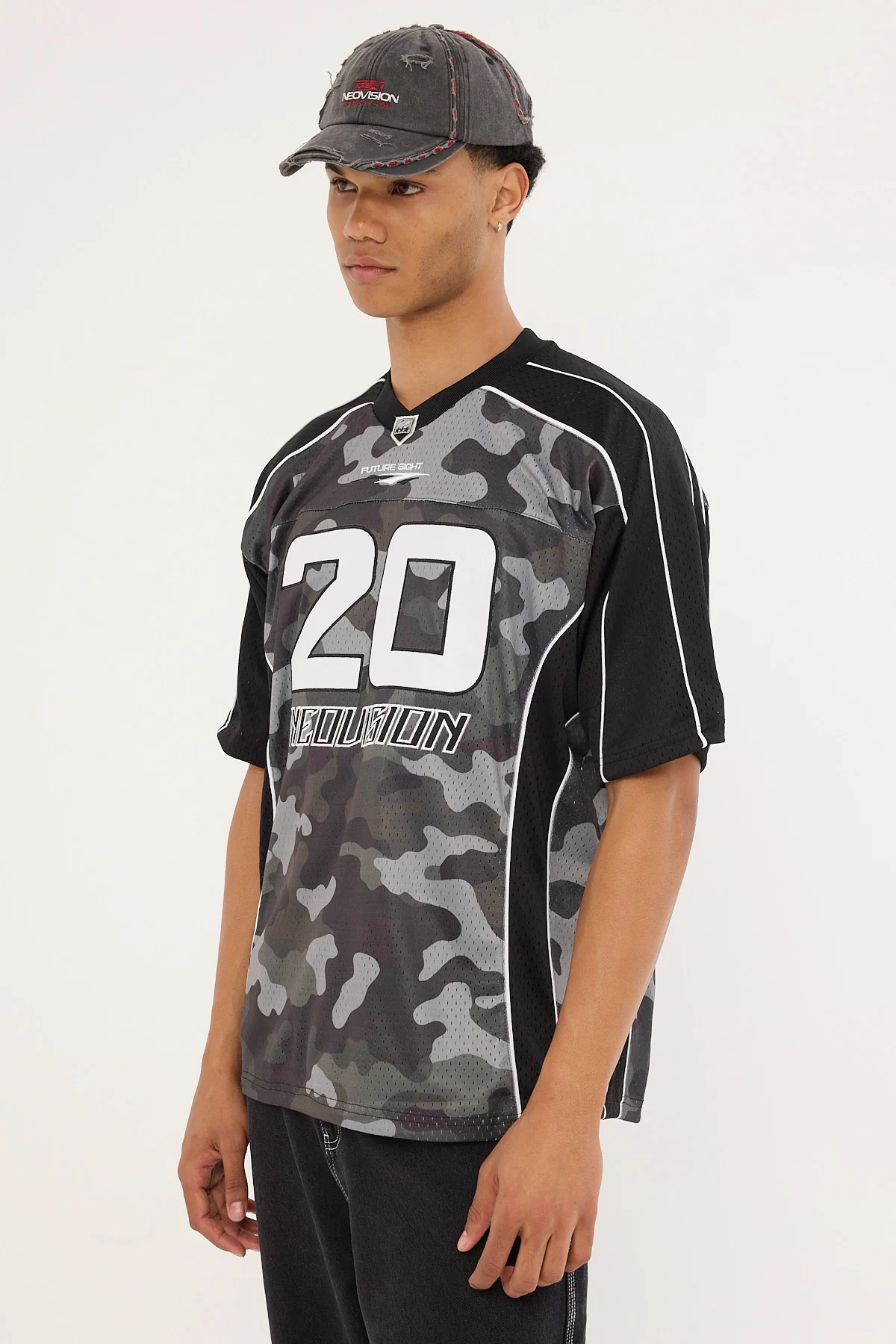 Neovision Commando V Neck Jersey Camo - Image 7