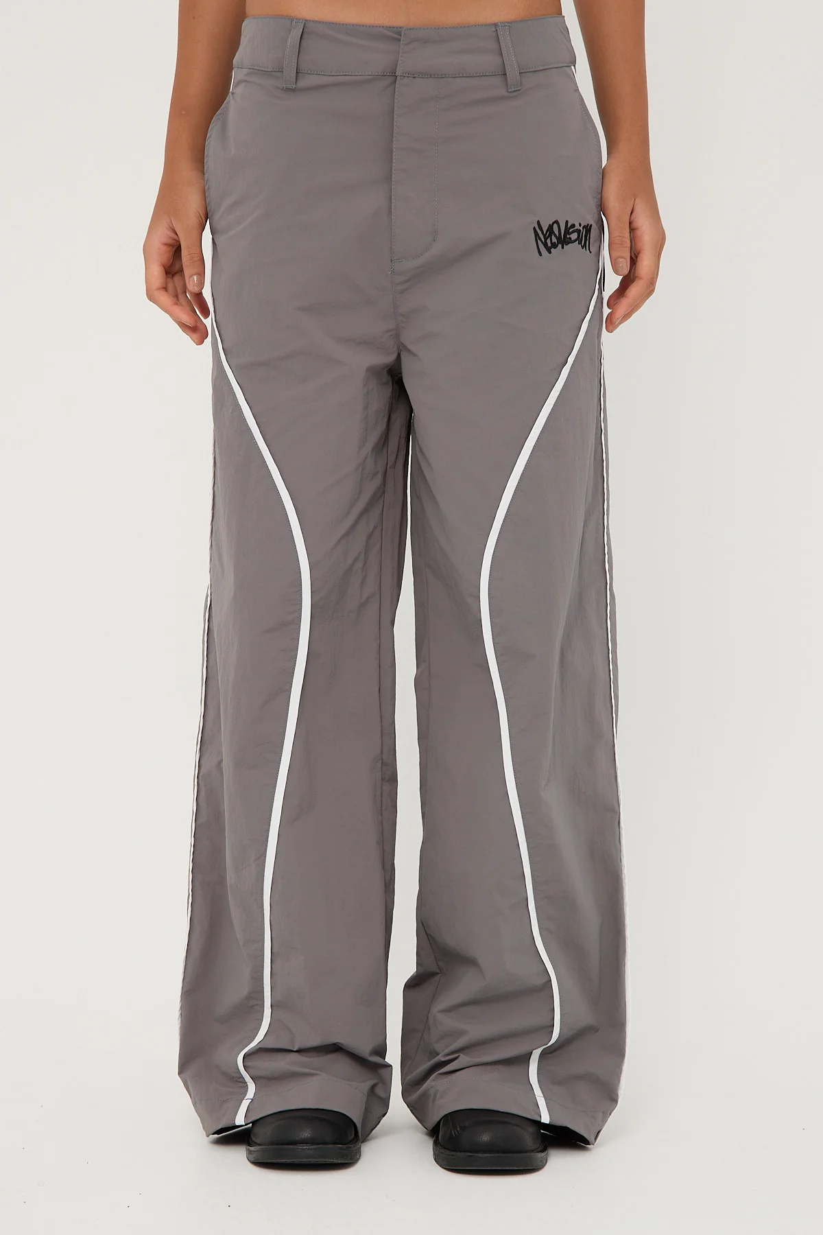 Neovision Crucial Contrast Nylon Cargo Pant Grey - Image 10