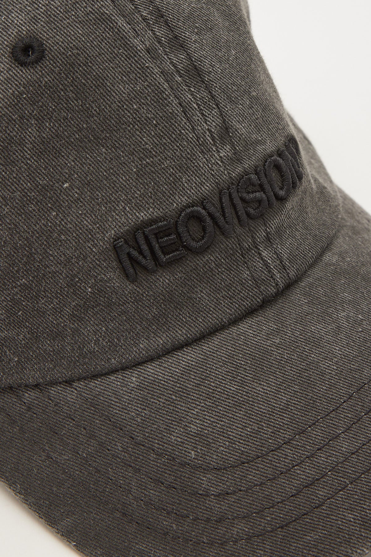 Neovision Curation Dad Cap Washed Black - Image 3