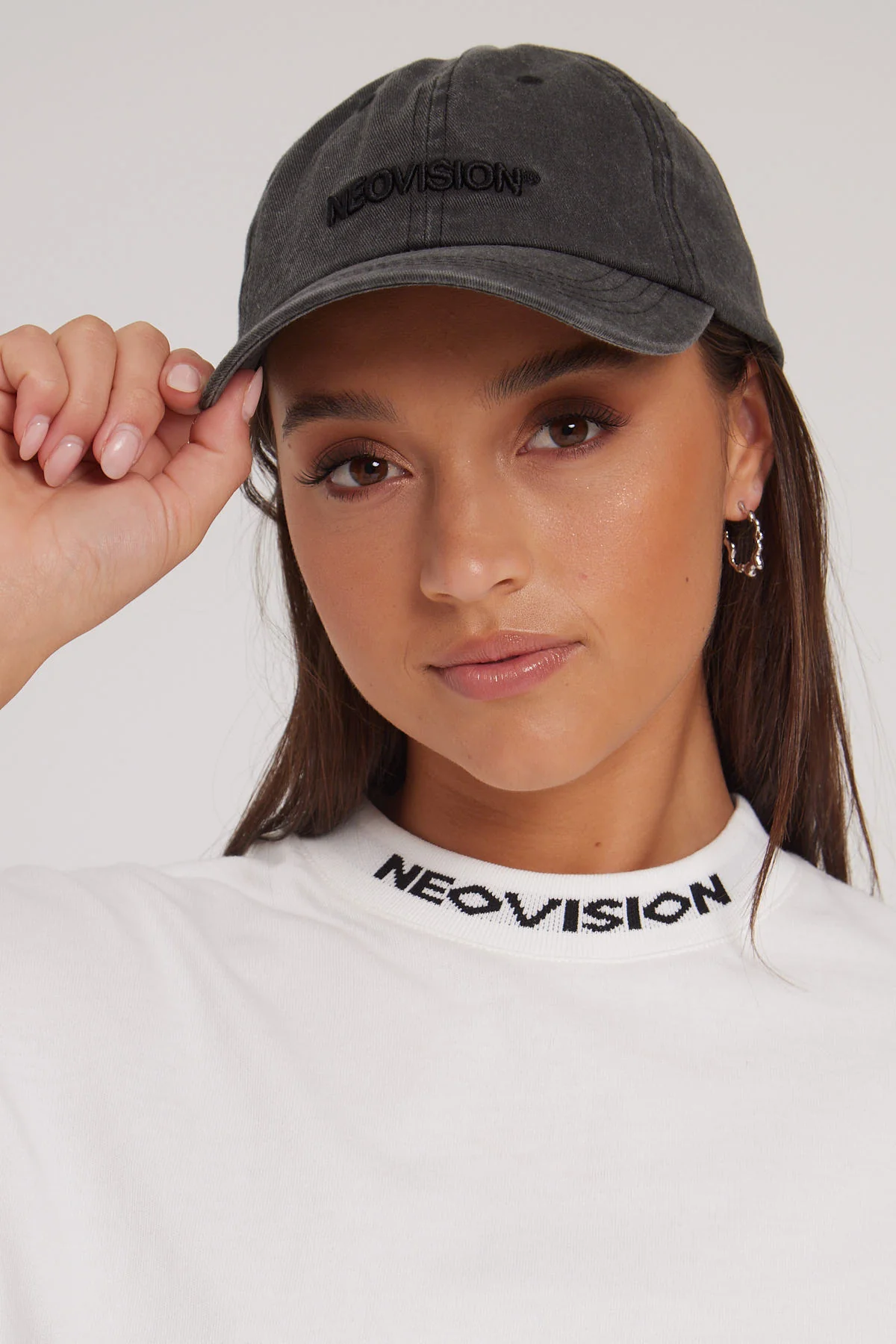 Neovision Curation Dad Cap Washed Black - Image 5