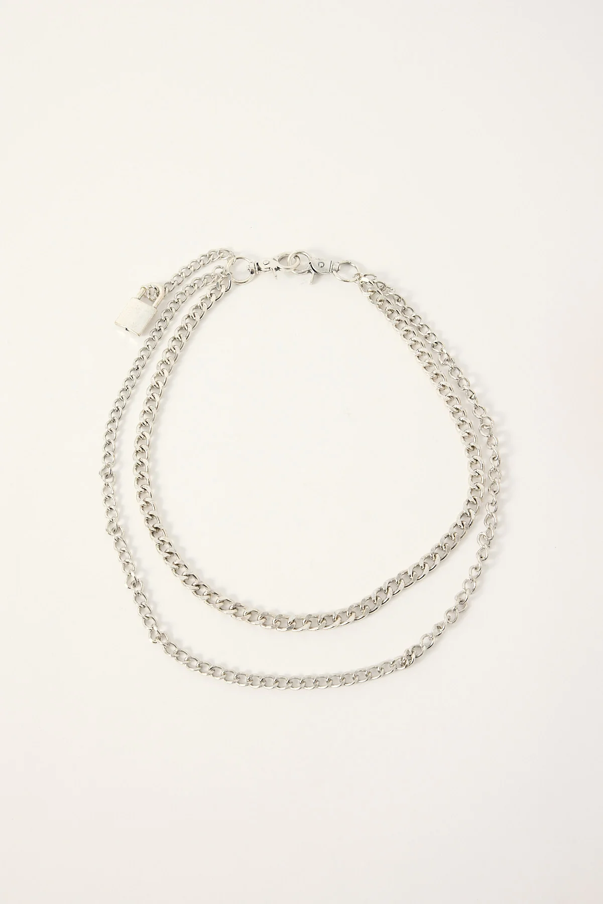 Neovision Deadbolt Wallet Chain Antique Silver