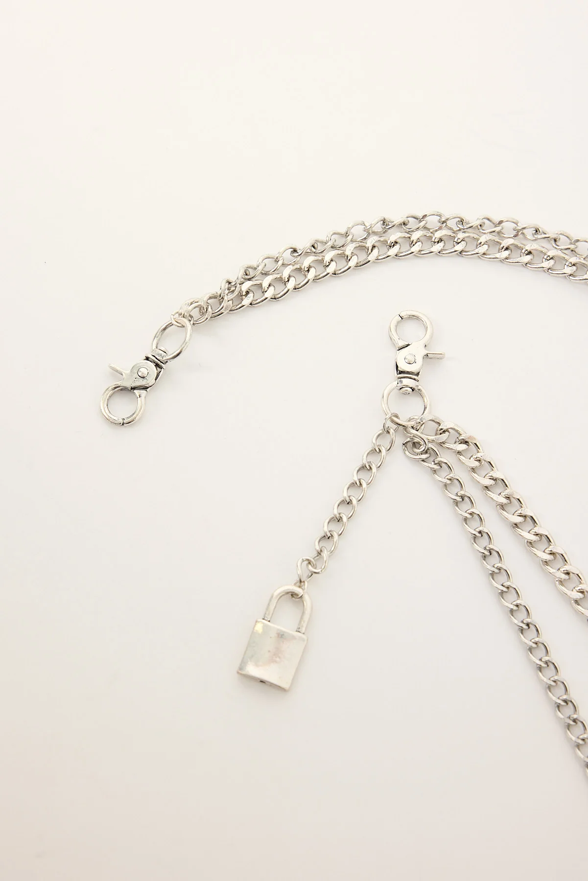 Neovision Deadbolt Wallet Chain Antique Silver - Image 2