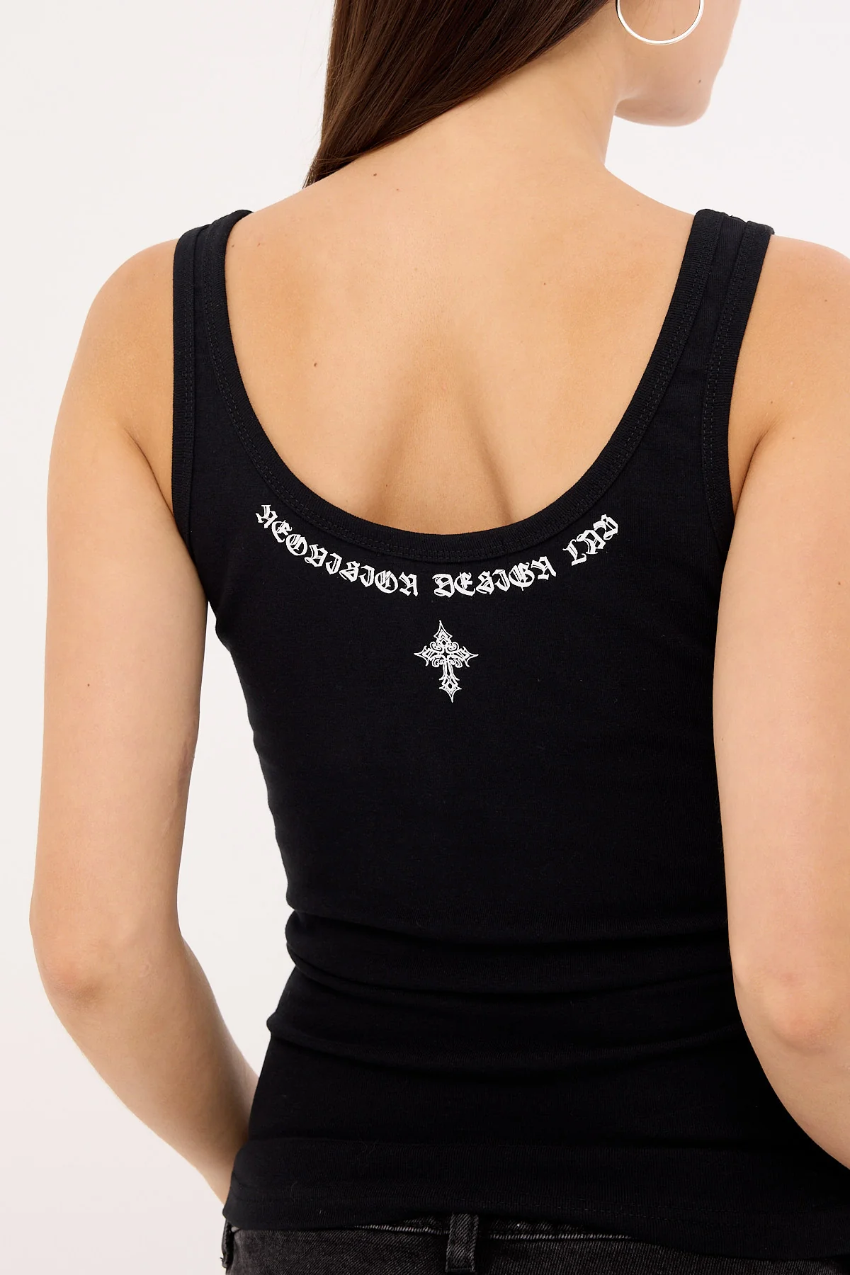 Neovision Deadroses Singlet Tank Top Black - Image 6