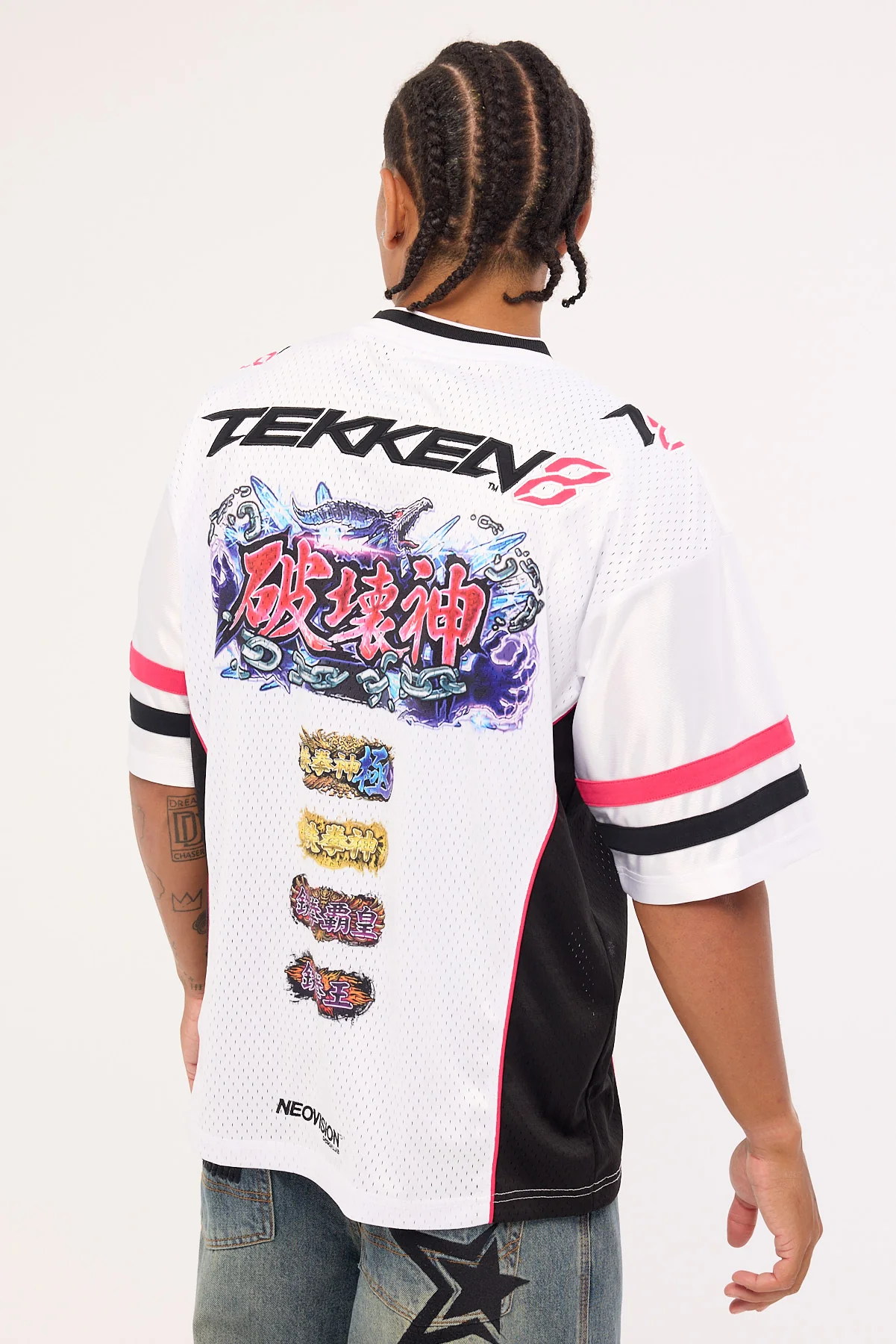Neovision Destruction V Neck Jersey White - Image 10