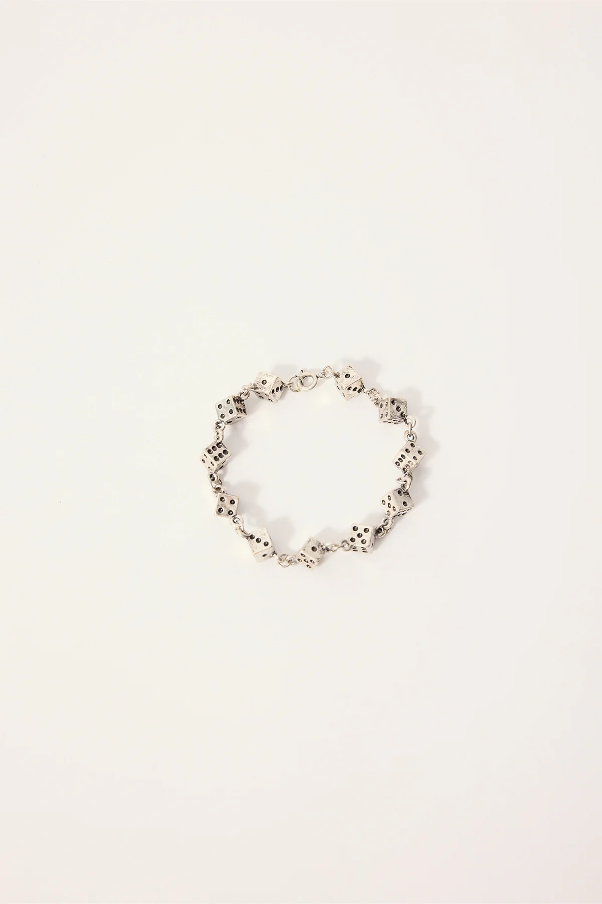 Neovision Dice Bracelet Antique Silver