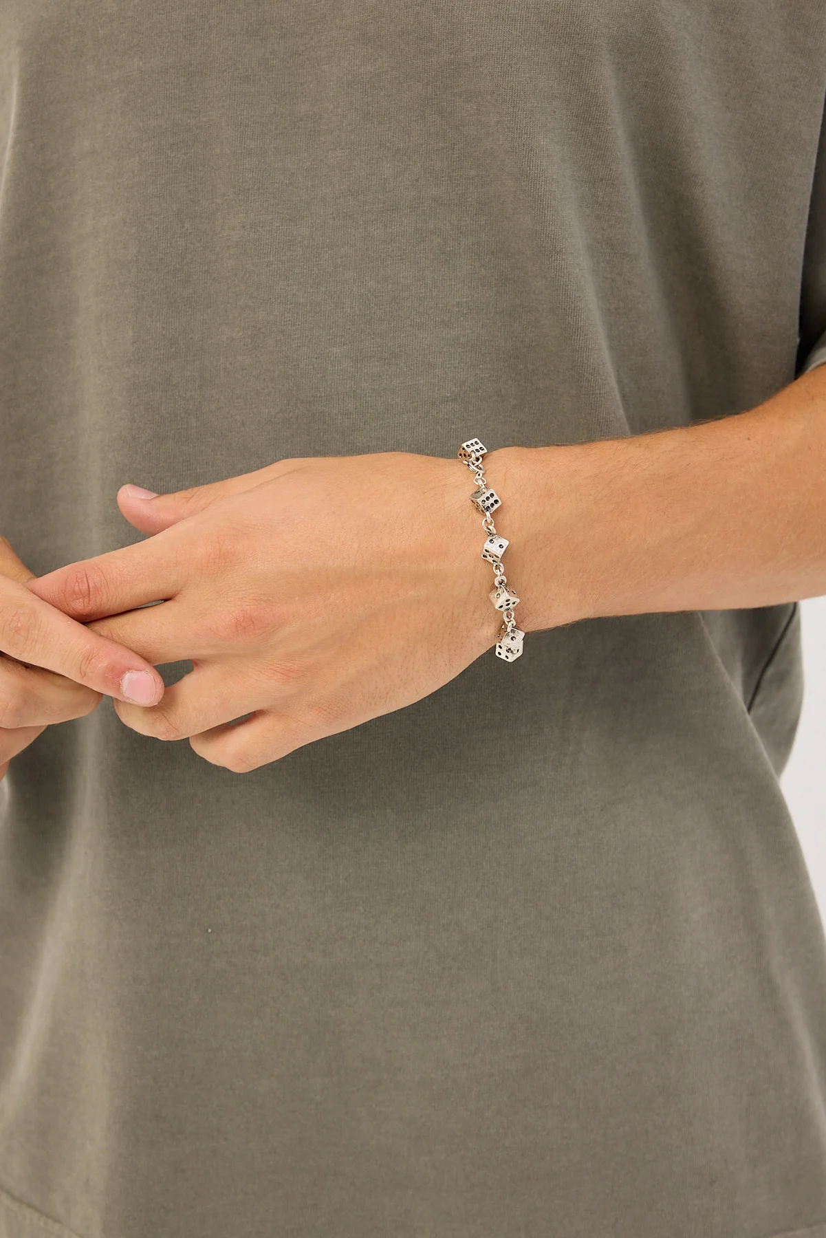 Neovision Dice Bracelet Antique Silver - Image 3